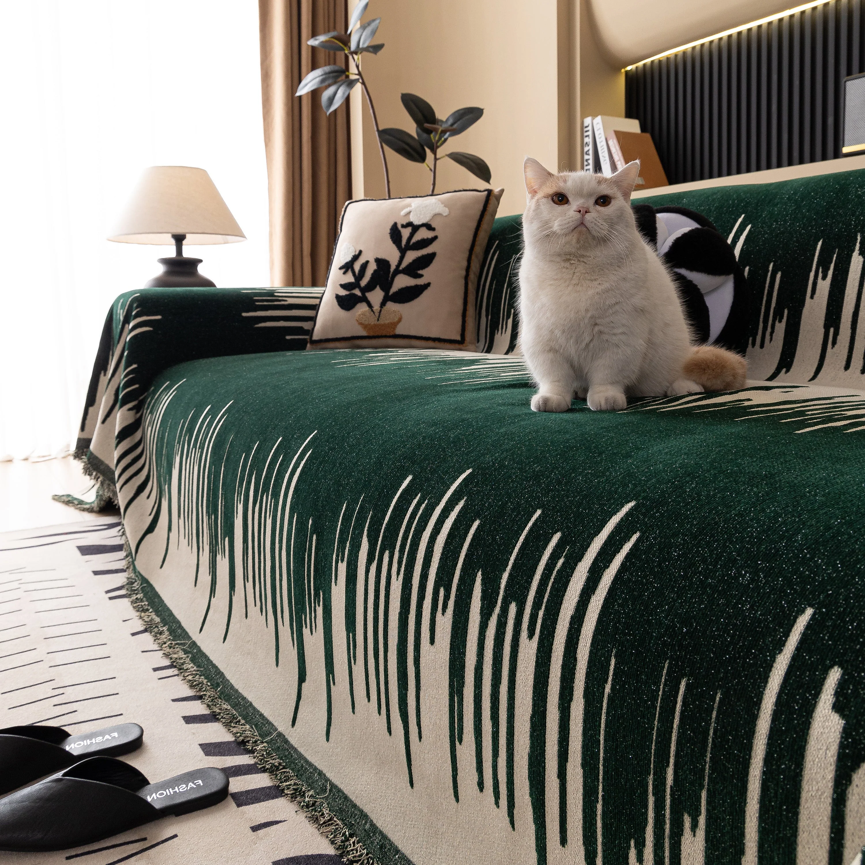 Luxury Throws for Sofas, Versatile Slipcovers & Sofa Covers for Couches and Chairs - Image 12