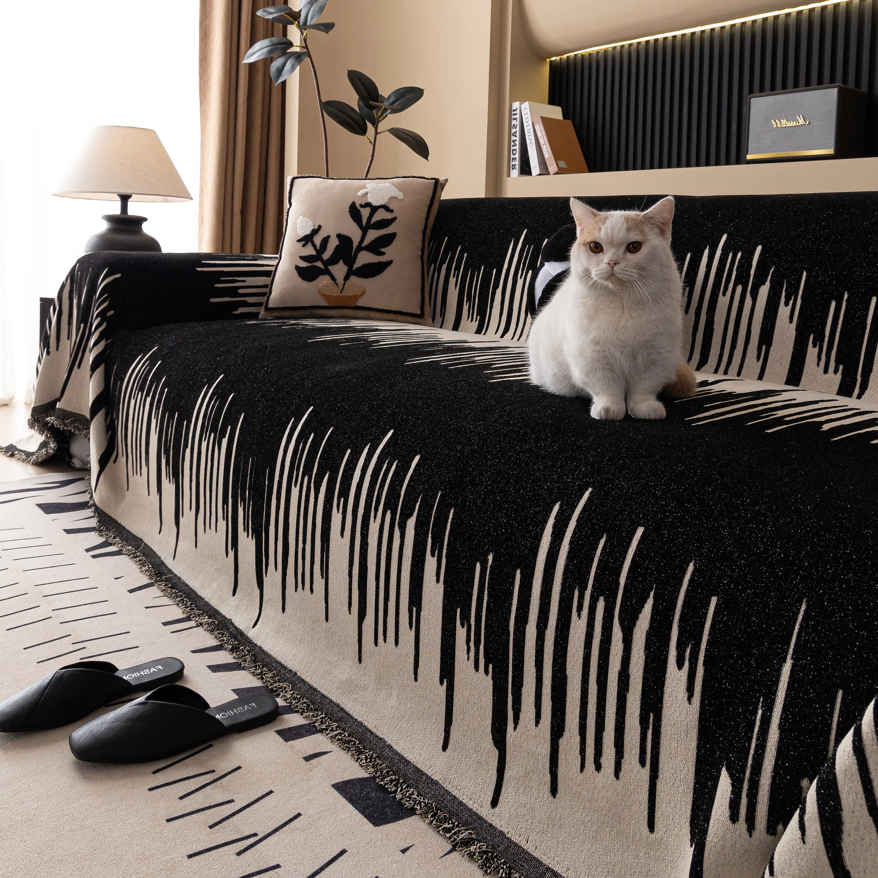 Luxury Throws for Sofas, Versatile Slipcovers & Sofa Covers for Couches and Chairs - Image 18
