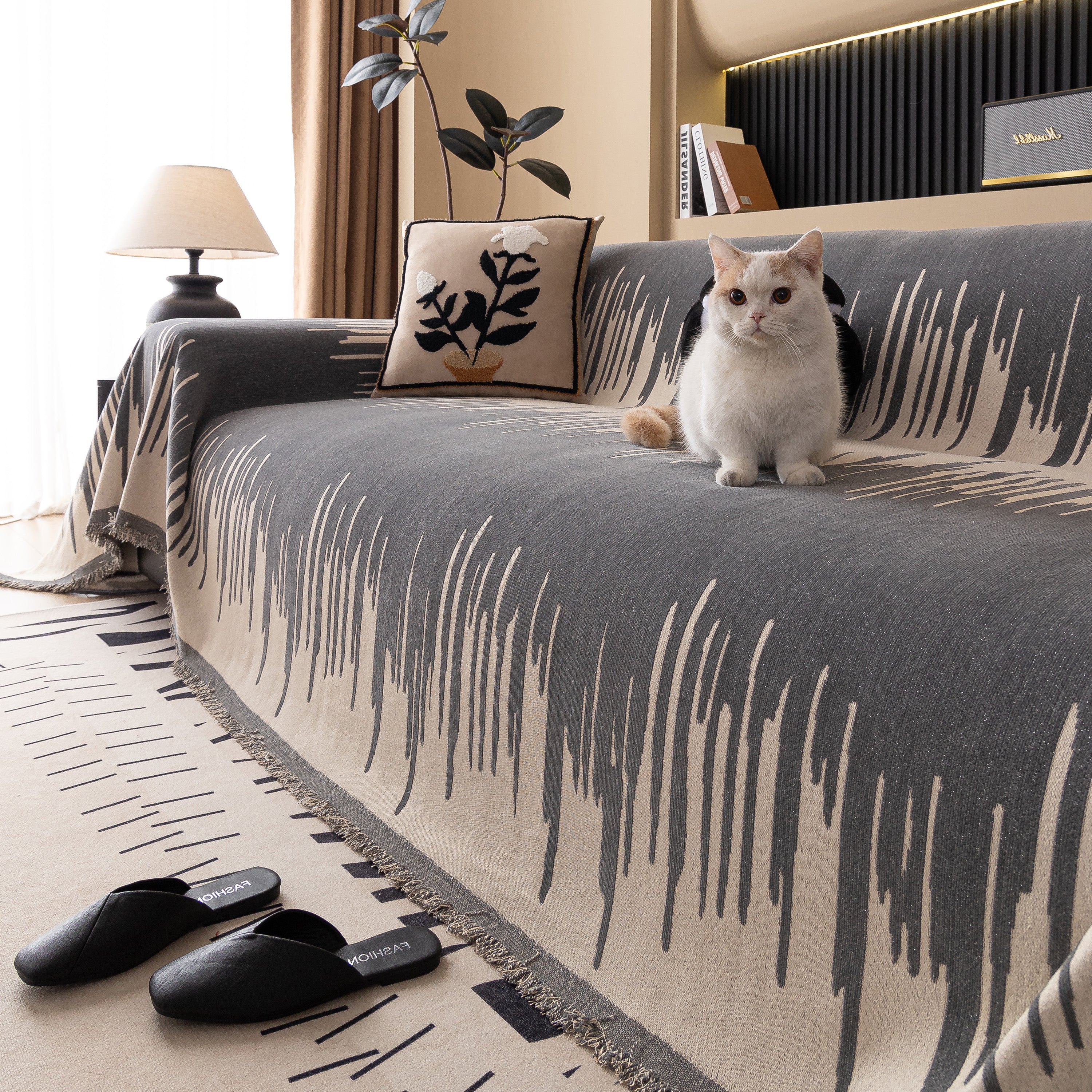 Luxury Throws for Sofas, Versatile Slipcovers & Sofa Covers for Couches and Chairs - Image 19