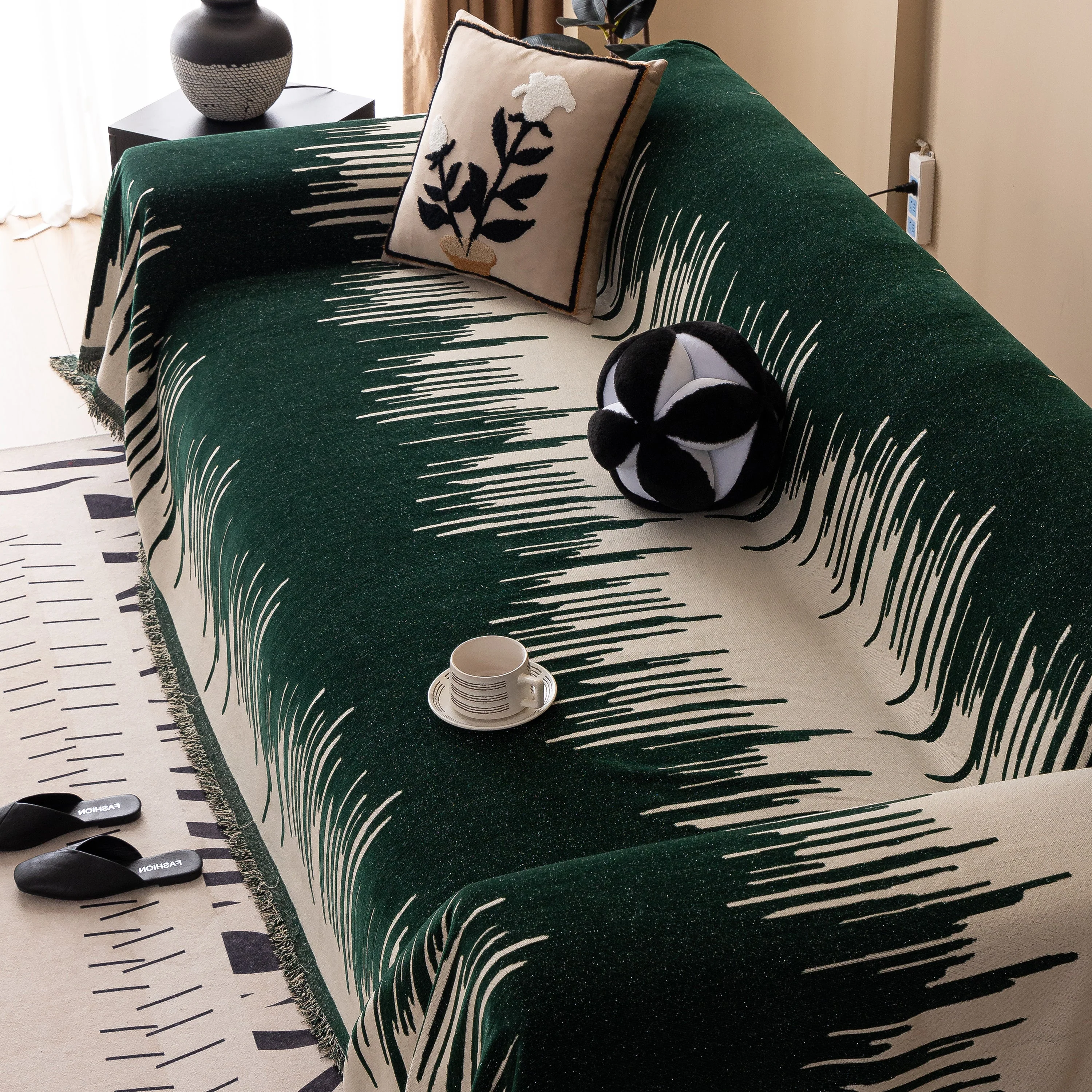 Luxury Throws for Sofas, Versatile Slipcovers & Sofa Covers for Couches and Chairs - Image 2
