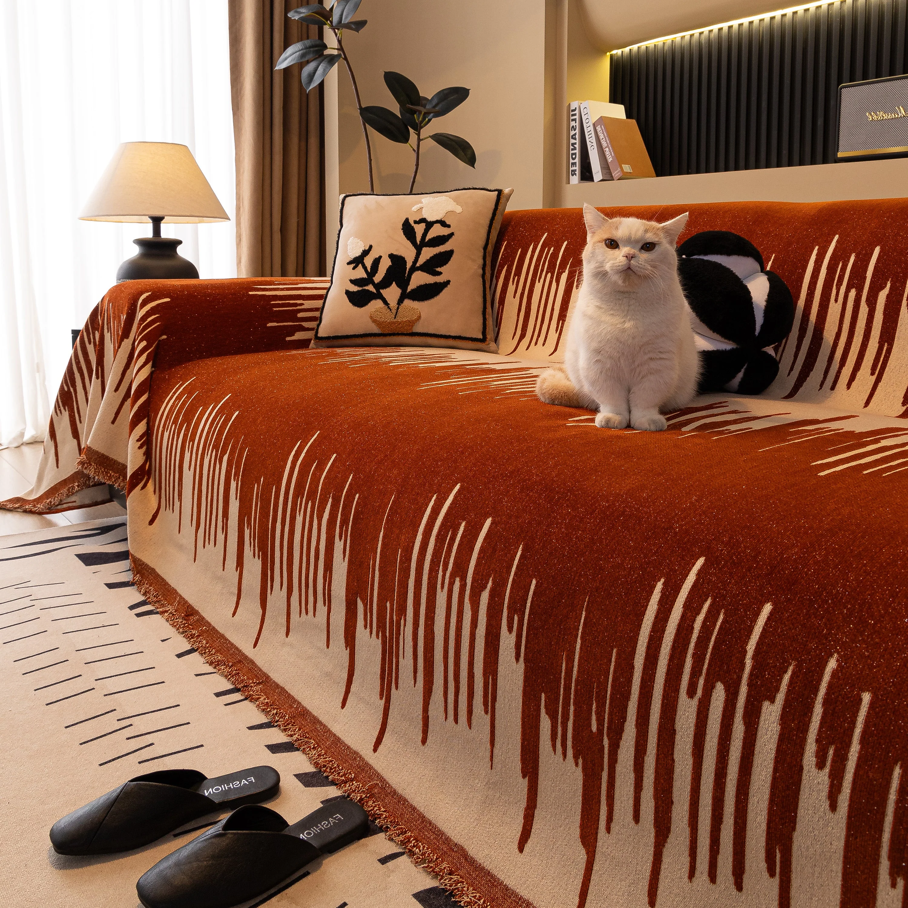 Luxury Throws for Sofas, Versatile Slipcovers & Sofa Covers for Couches and Chairs - Image 20