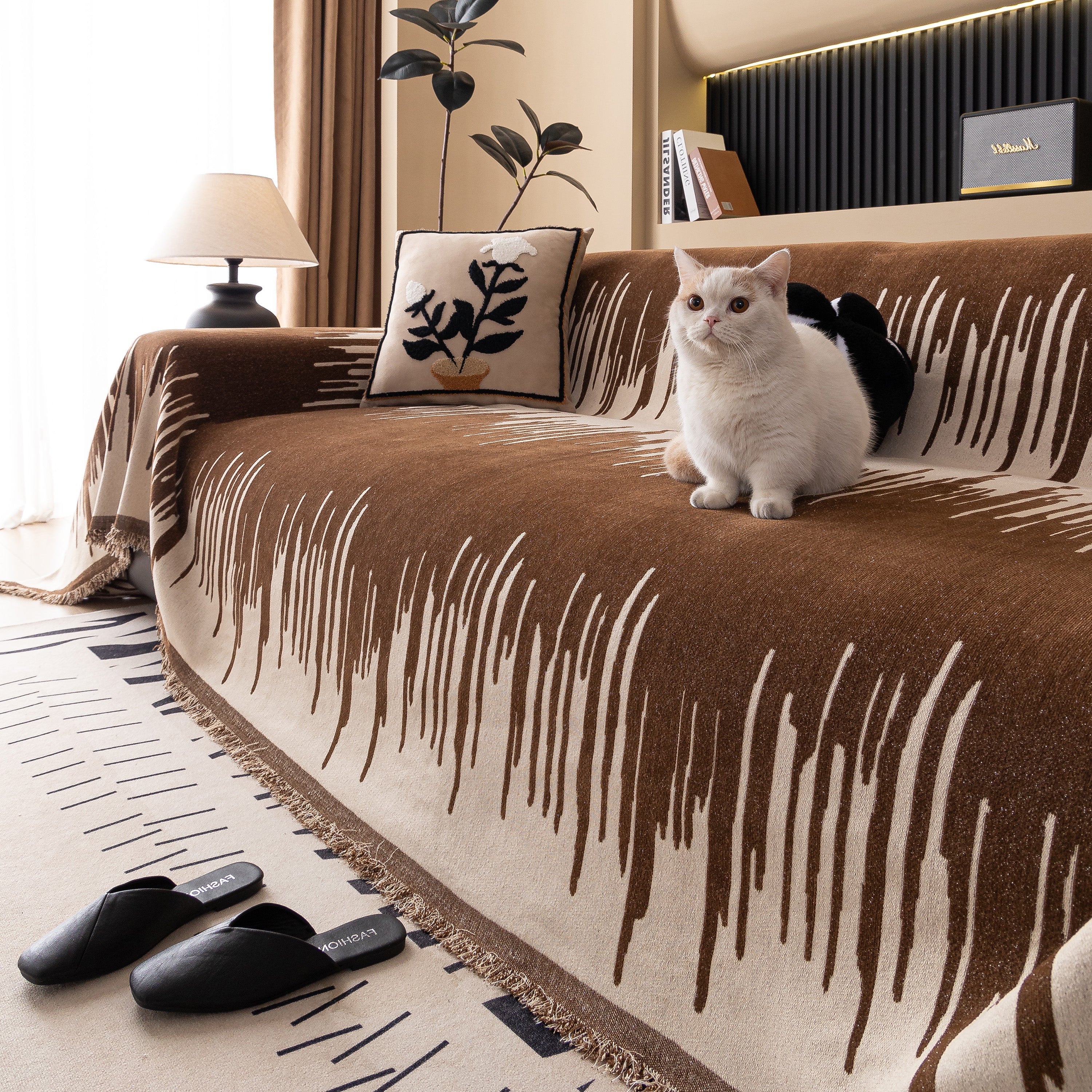 Luxury Throws for Sofas, Versatile Slipcovers & Sofa Covers for Couches and Chairs - Image 21