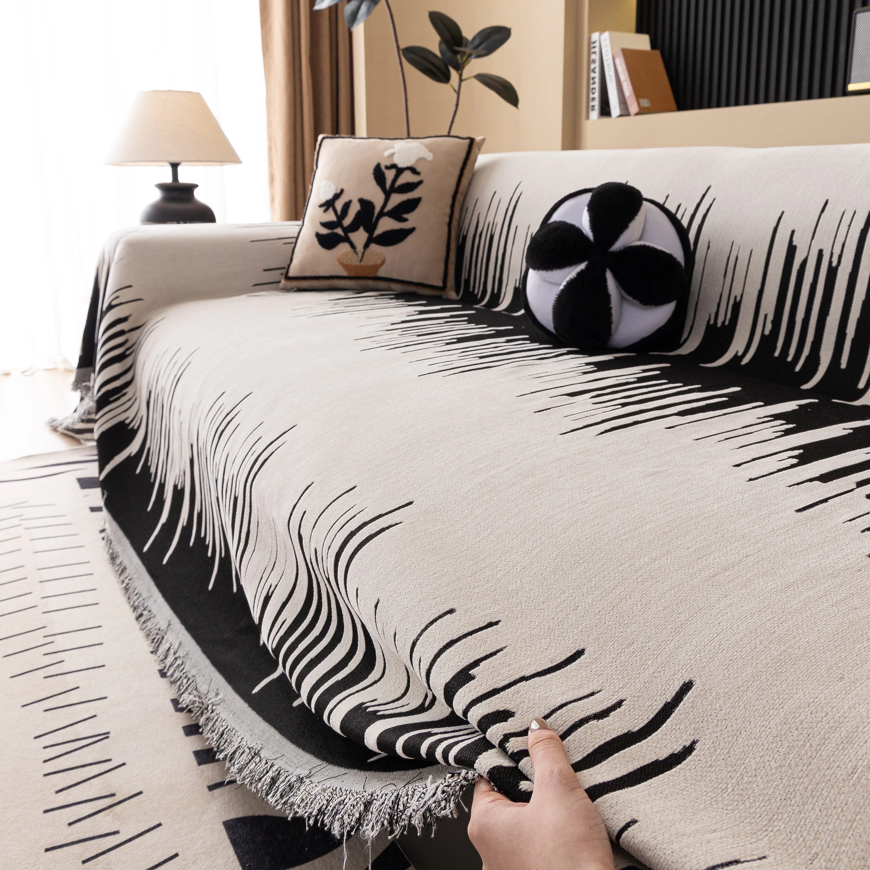 Luxury Throws for Sofas, Versatile Slipcovers & Sofa Covers for Couches and Chairs - Image 25