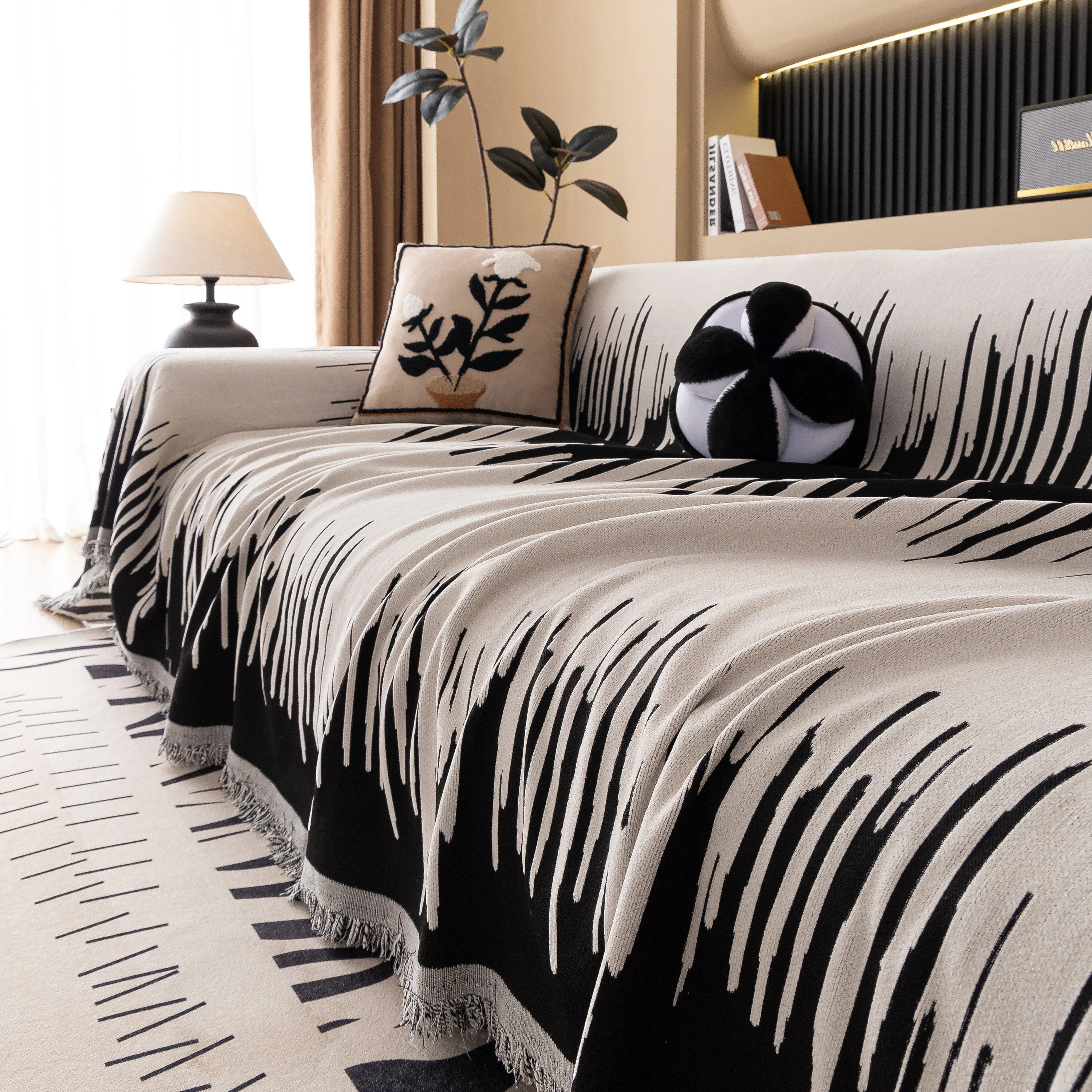 Luxury Throws for Sofas, Versatile Slipcovers & Sofa Covers for Couches and Chairs - Image 29