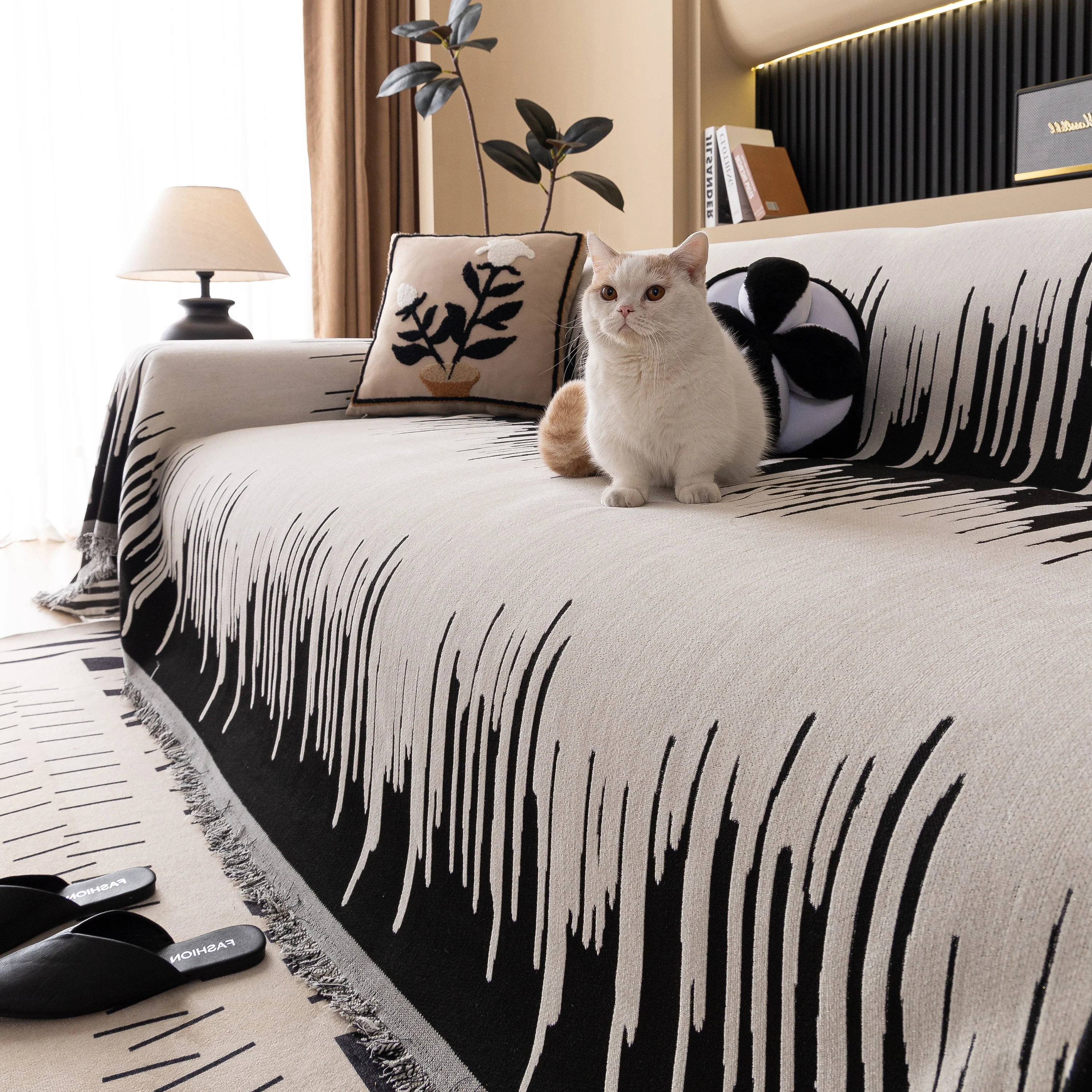 Luxury Throws for Sofas, Versatile Slipcovers & Sofa Covers for Couches and Chairs - Image 31