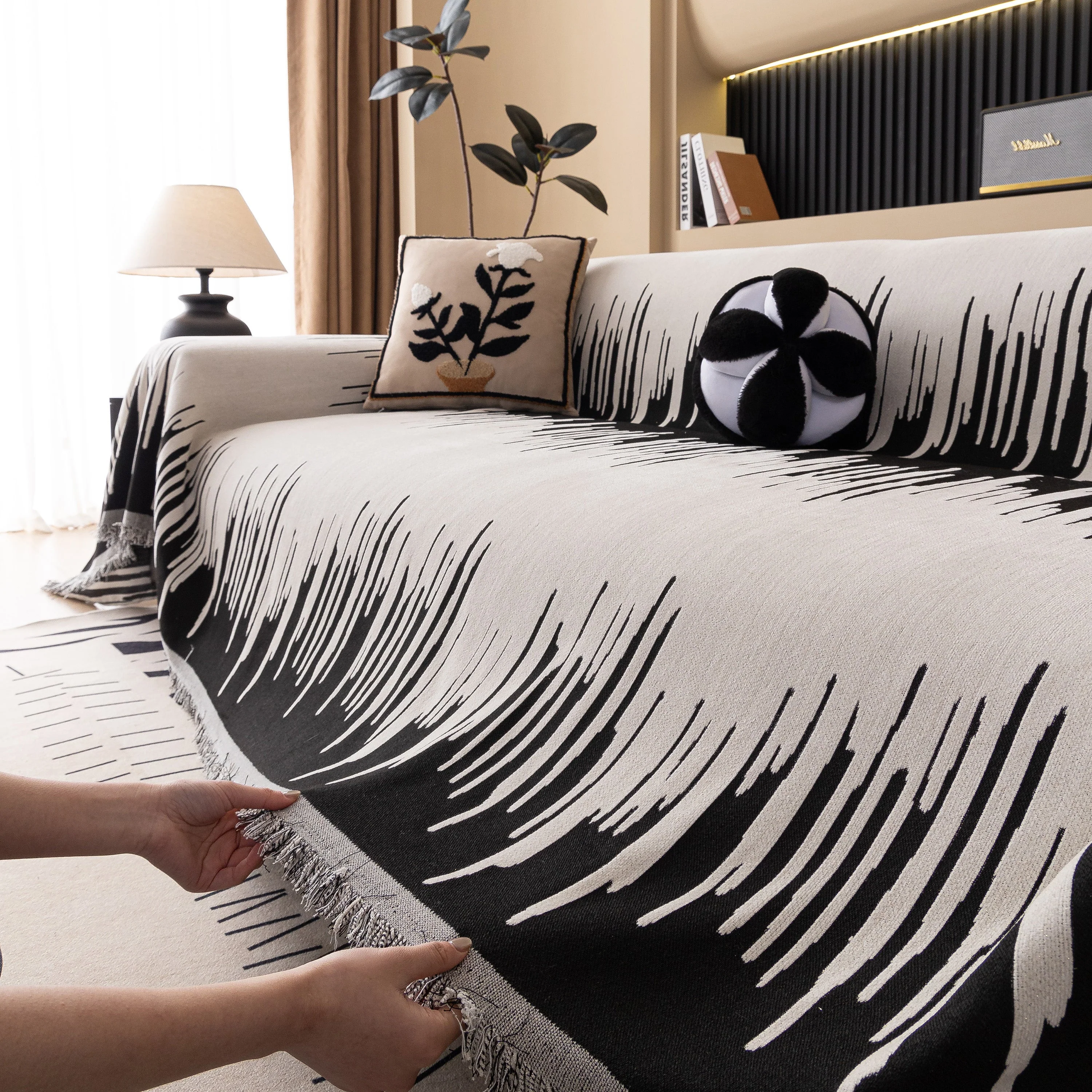 Luxury Throws for Sofas, Versatile Slipcovers & Sofa Covers for Couches and Chairs - Image 33