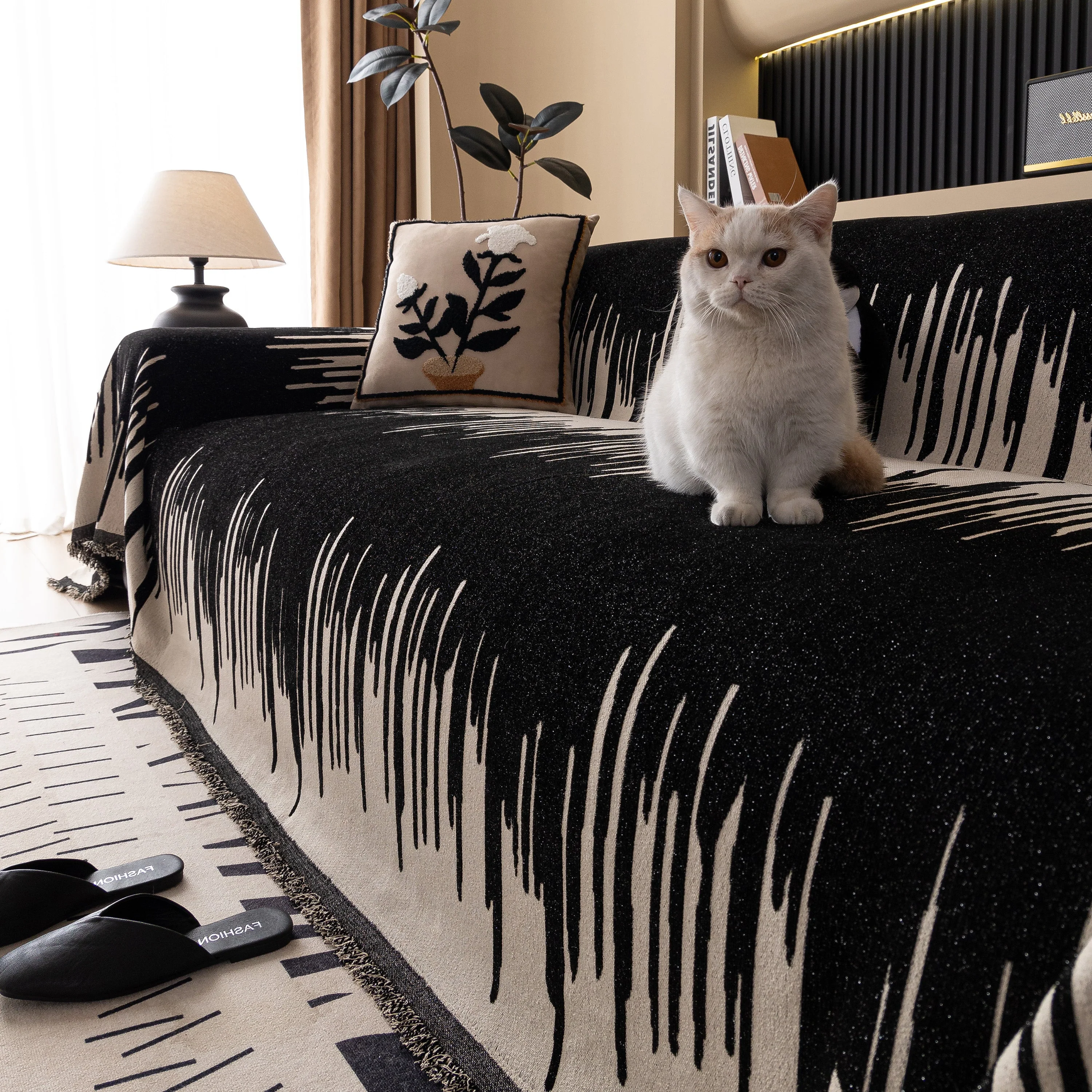Luxury Throws for Sofas, Versatile Slipcovers & Sofa Covers for Couches and Chairs - Image 48