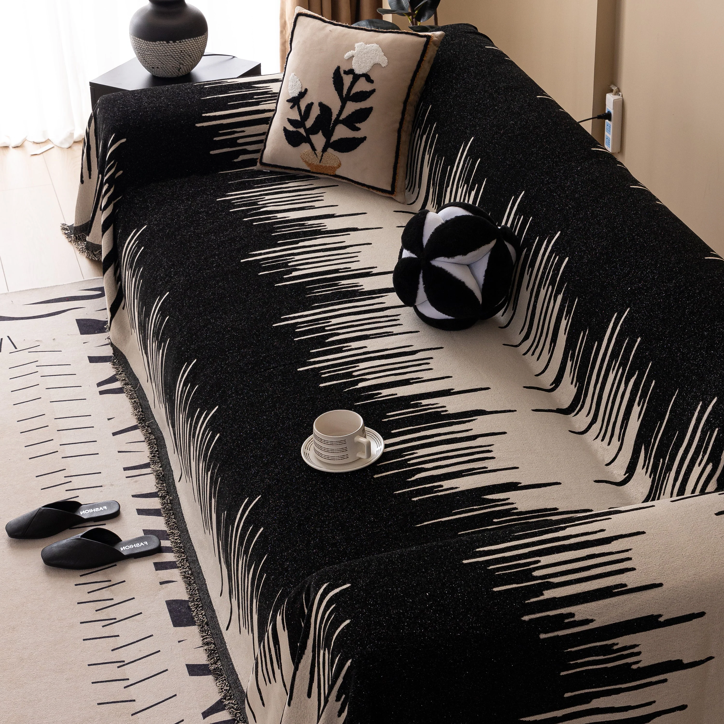 Luxury Throws for Sofas, Versatile Slipcovers & Sofa Covers for Couches and Chairs - Image 51