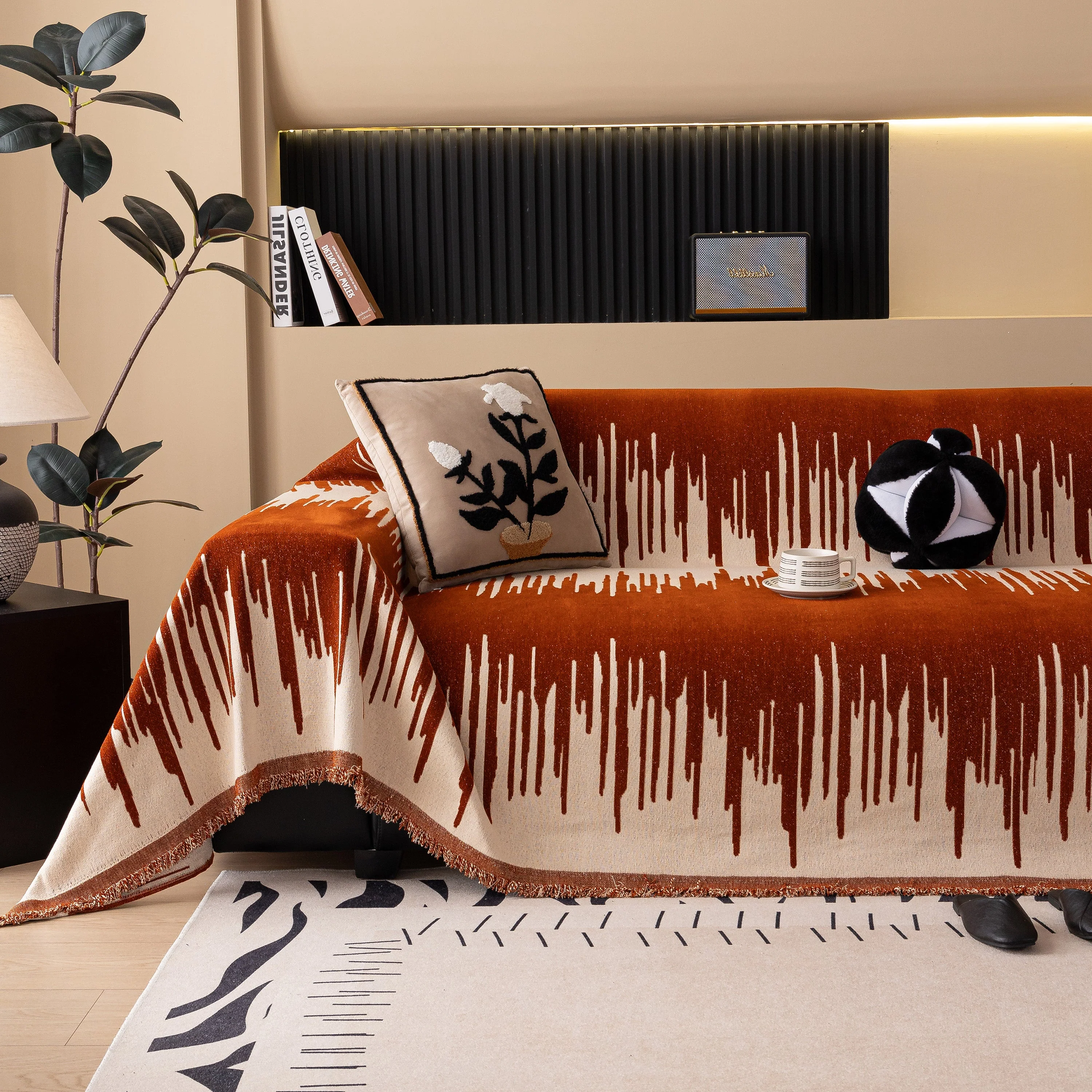 Luxury Throws for Sofas, Versatile Slipcovers & Sofa Covers for Couches and Chairs - Image 57