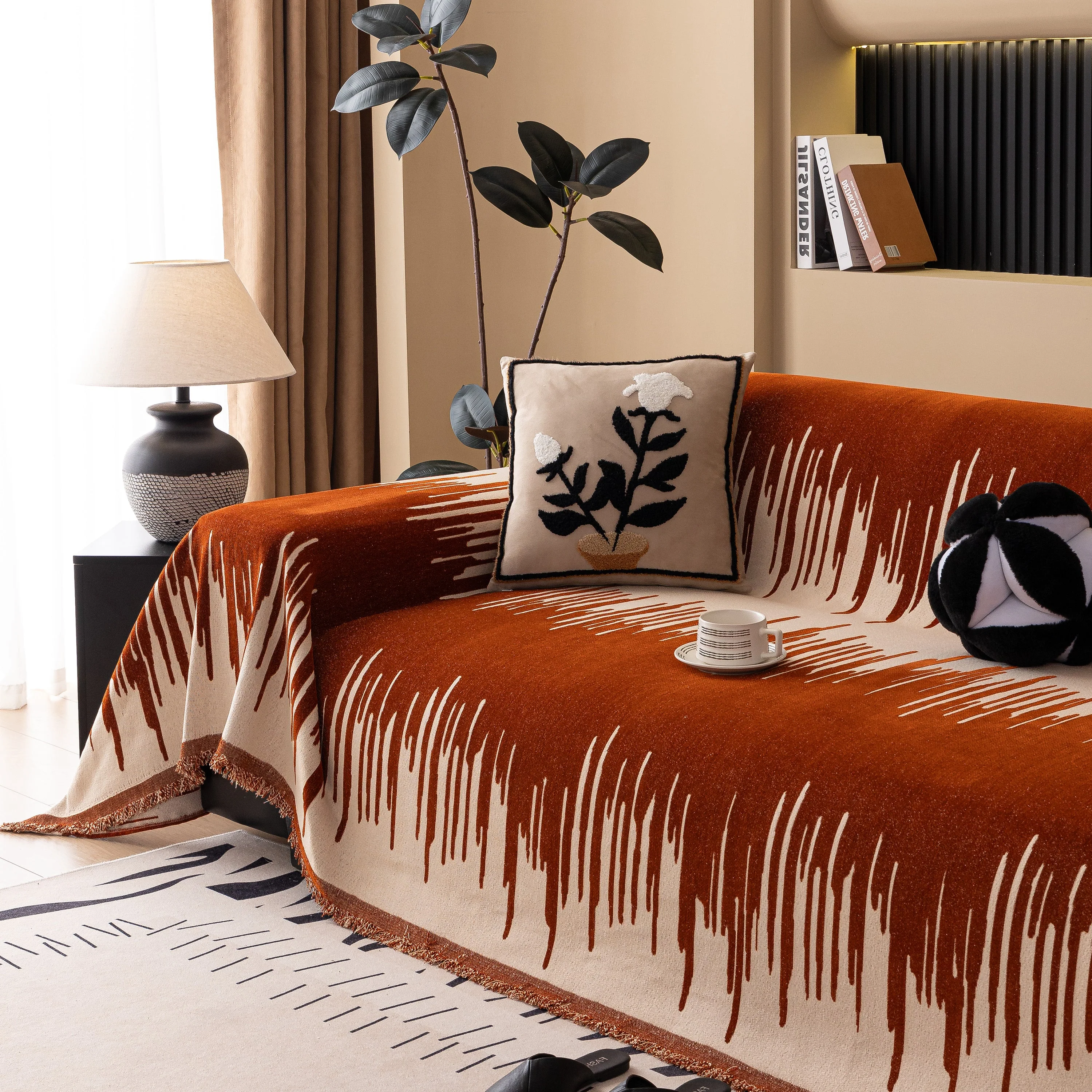 Luxury Throws for Sofas, Versatile Slipcovers & Sofa Covers for Couches and Chairs - Image 58