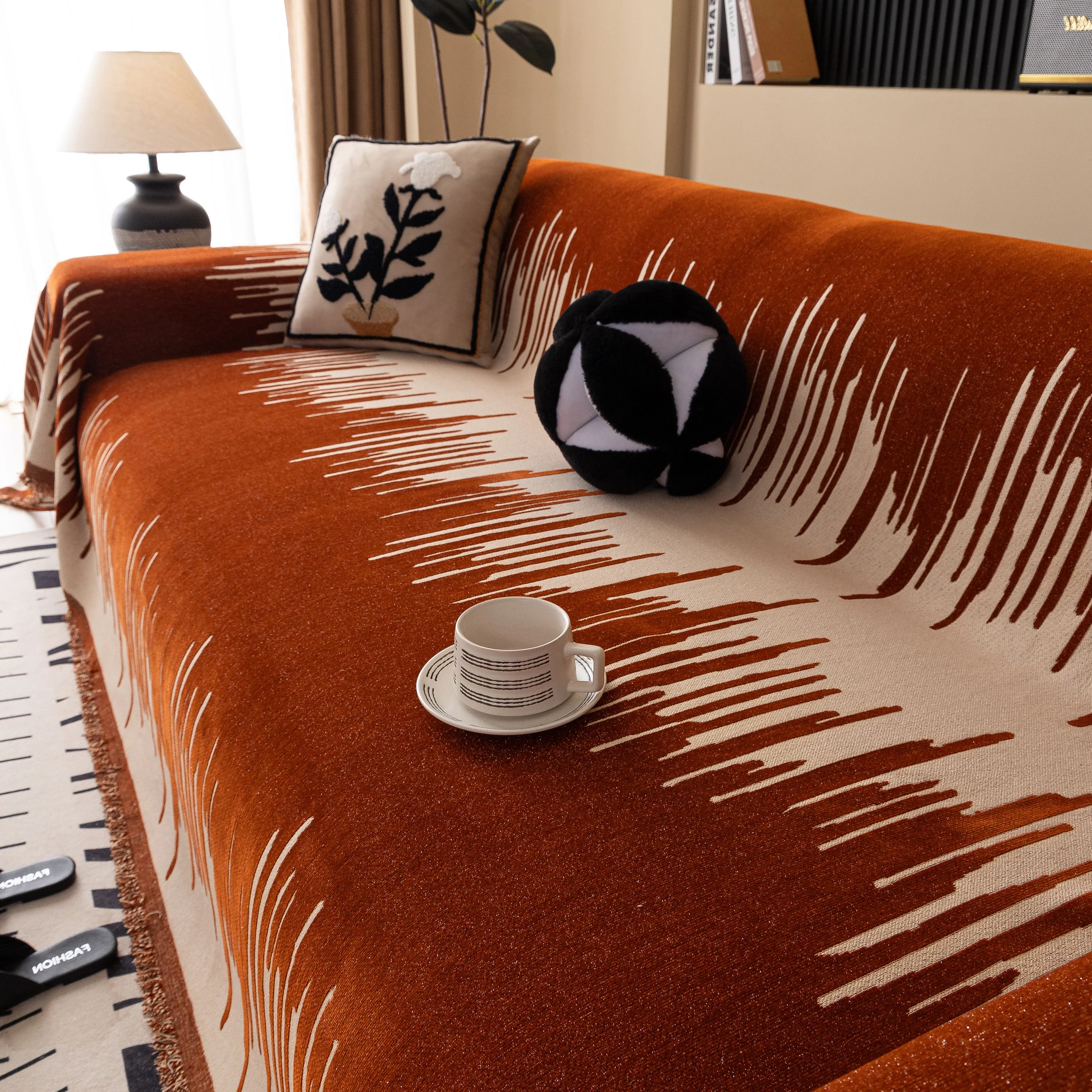 Luxury Throws for Sofas, Versatile Slipcovers & Sofa Covers for Couches and Chairs - Image 59