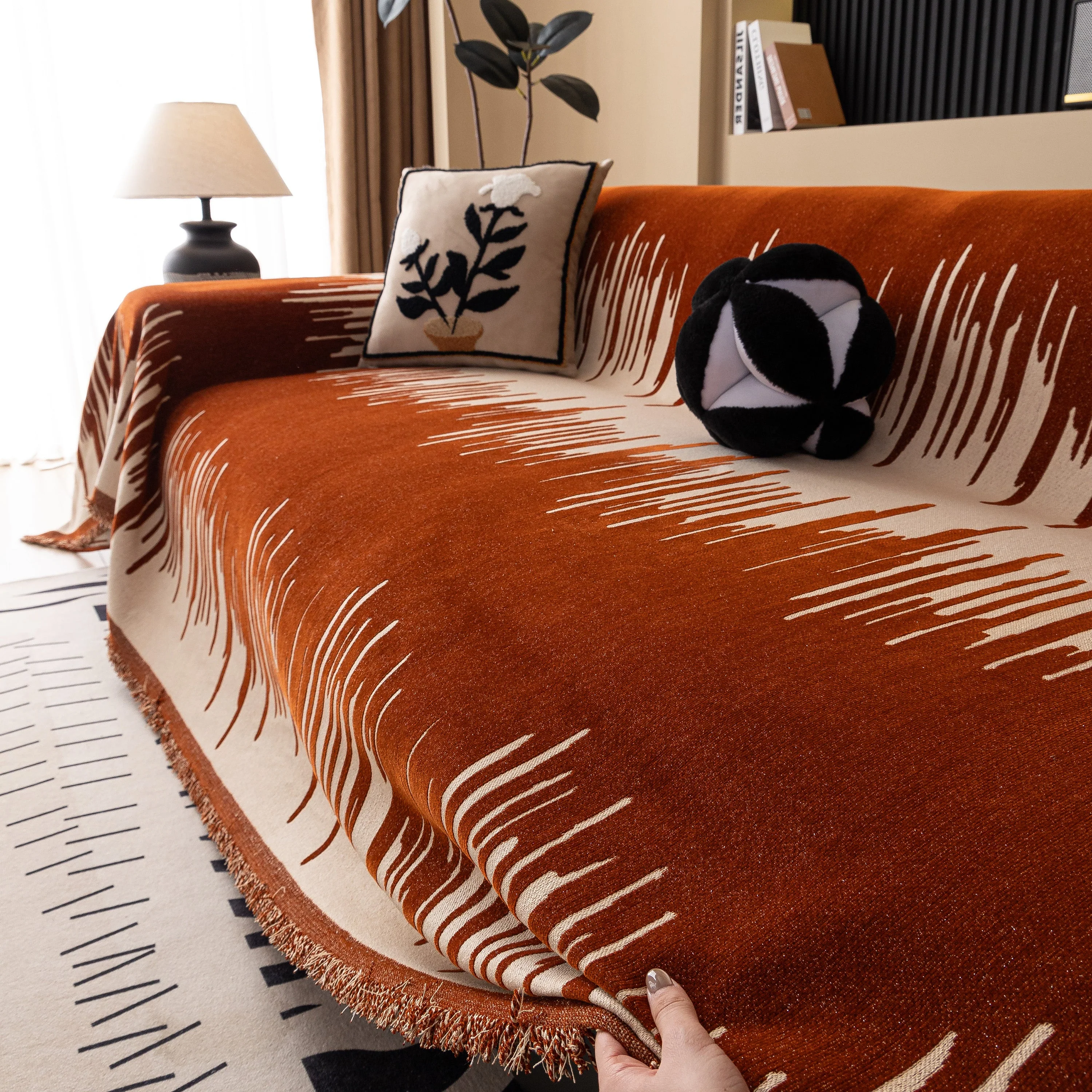 Luxury Throws for Sofas, Versatile Slipcovers & Sofa Covers for Couches and Chairs - Image 61