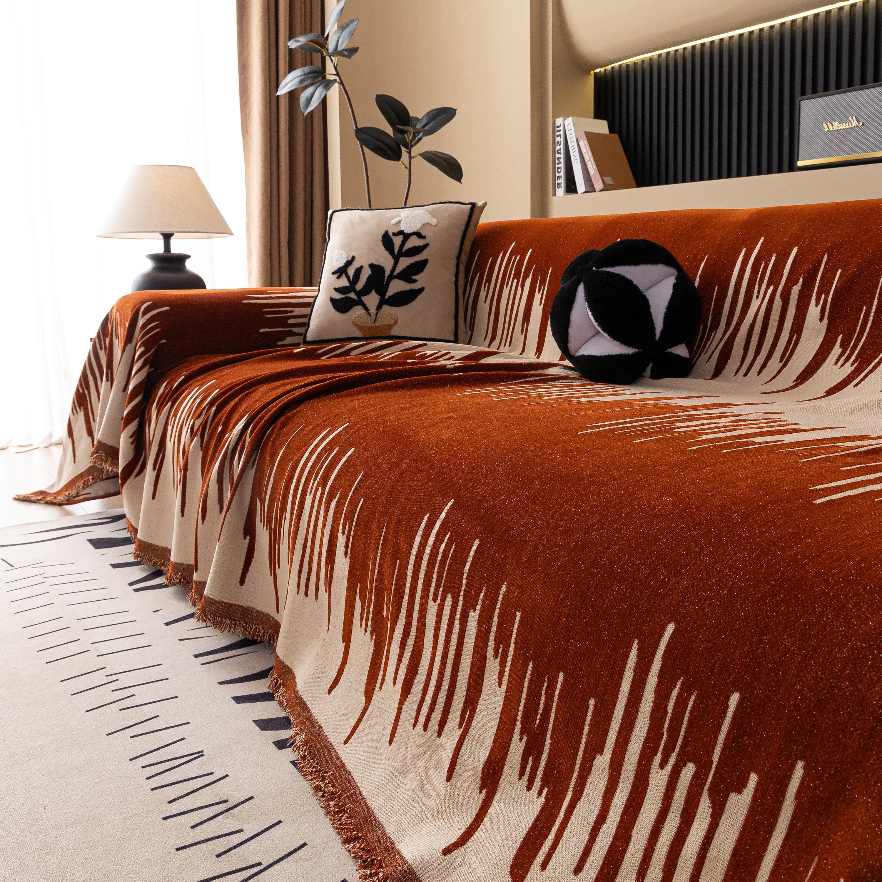 Luxury Throws for Sofas, Versatile Slipcovers & Sofa Covers for Couches and Chairs - Image 63