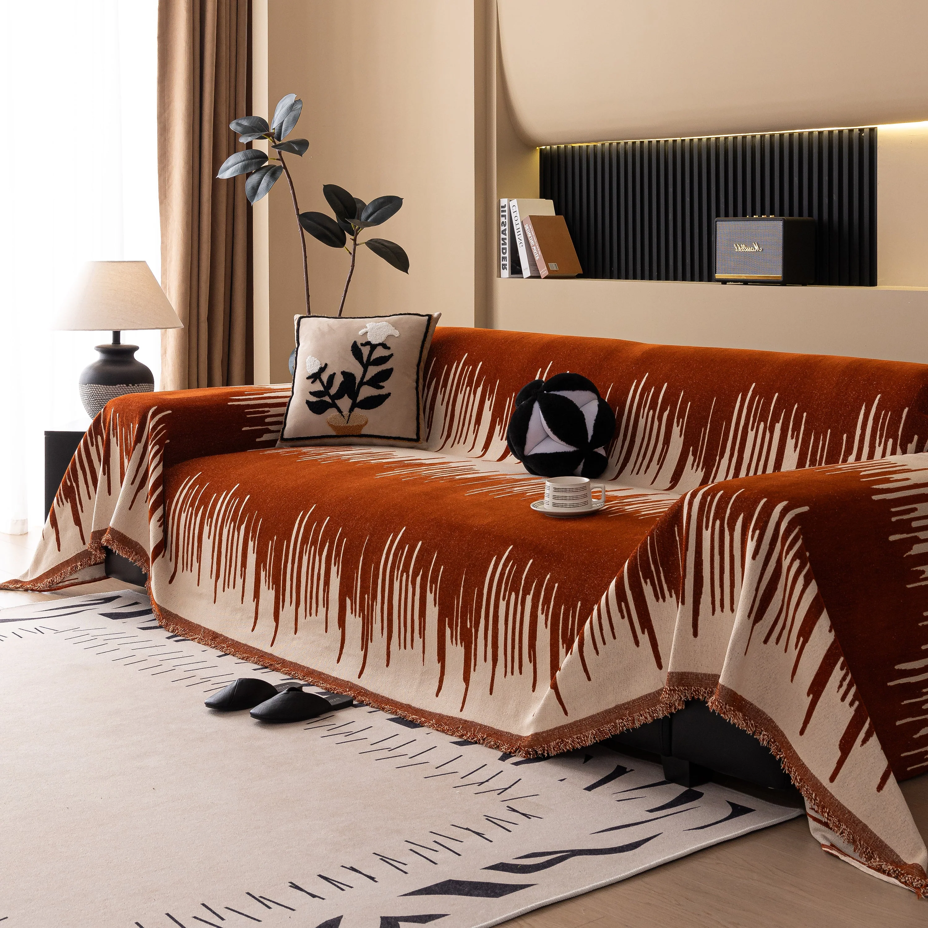 Luxury Throws for Sofas, Versatile Slipcovers & Sofa Covers for Couches and Chairs - Image 66