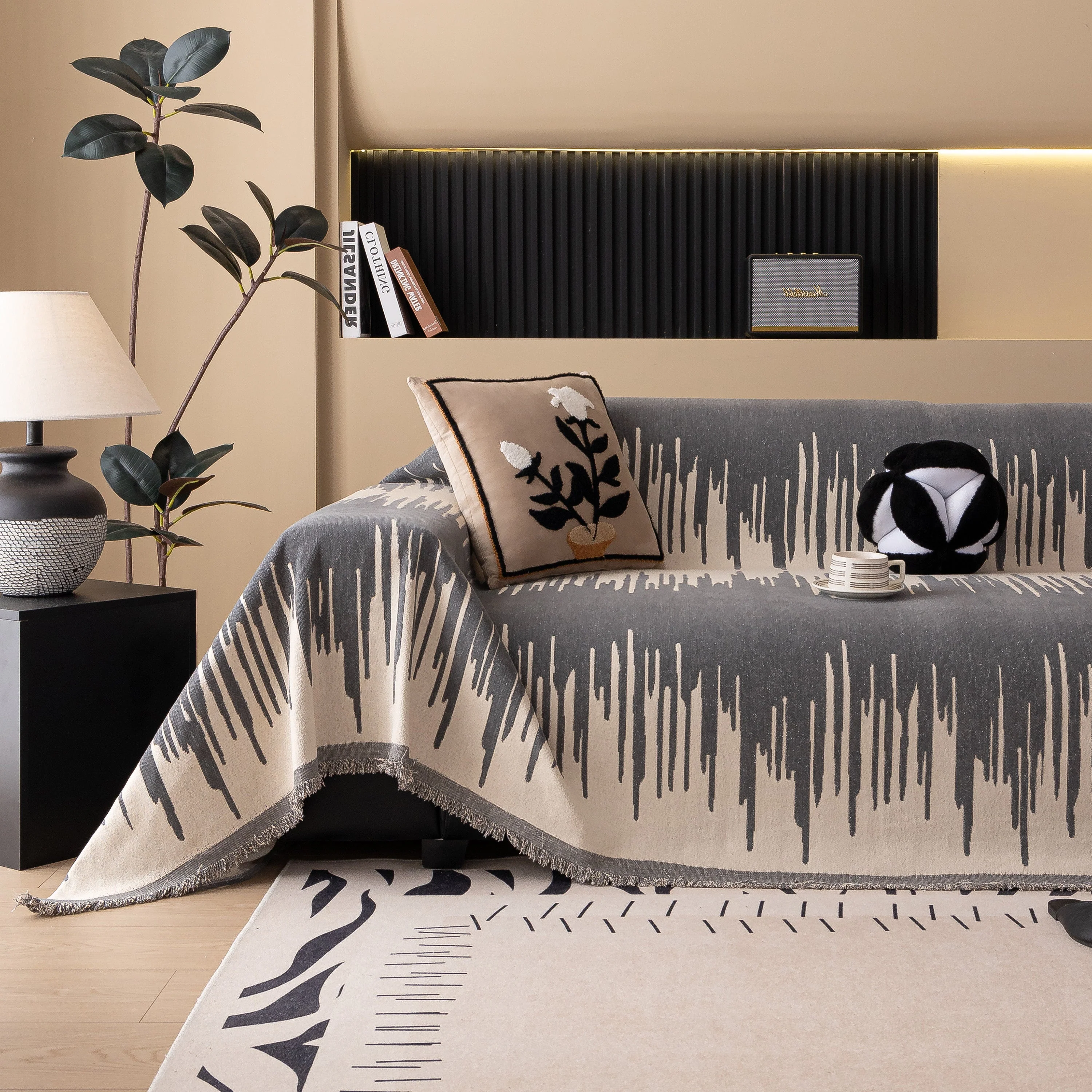 Luxury Throws for Sofas, Versatile Slipcovers & Sofa Covers for Couches and Chairs - Image 70