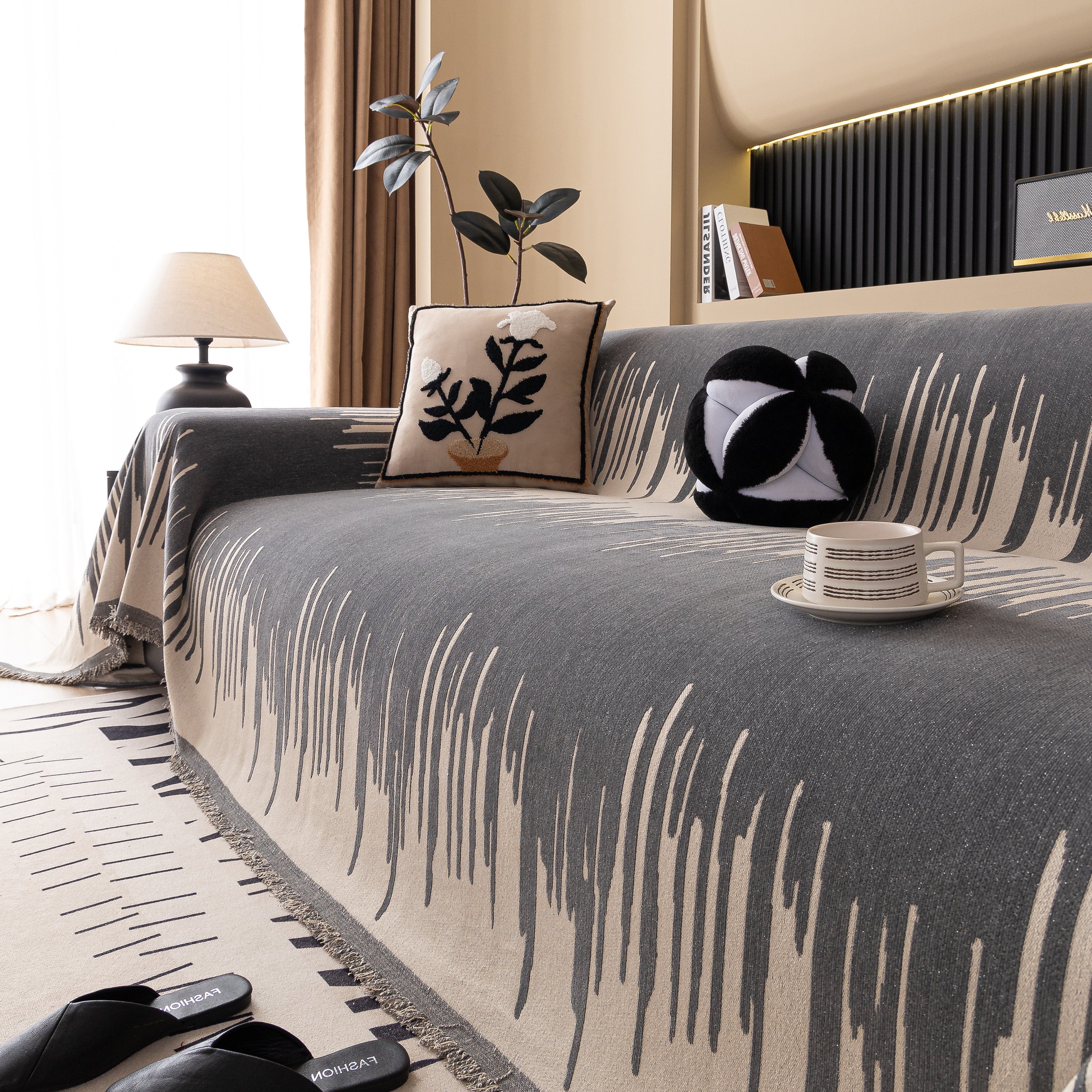 Luxury Throws for Sofas, Versatile Slipcovers & Sofa Covers for Couches and Chairs - Image 77