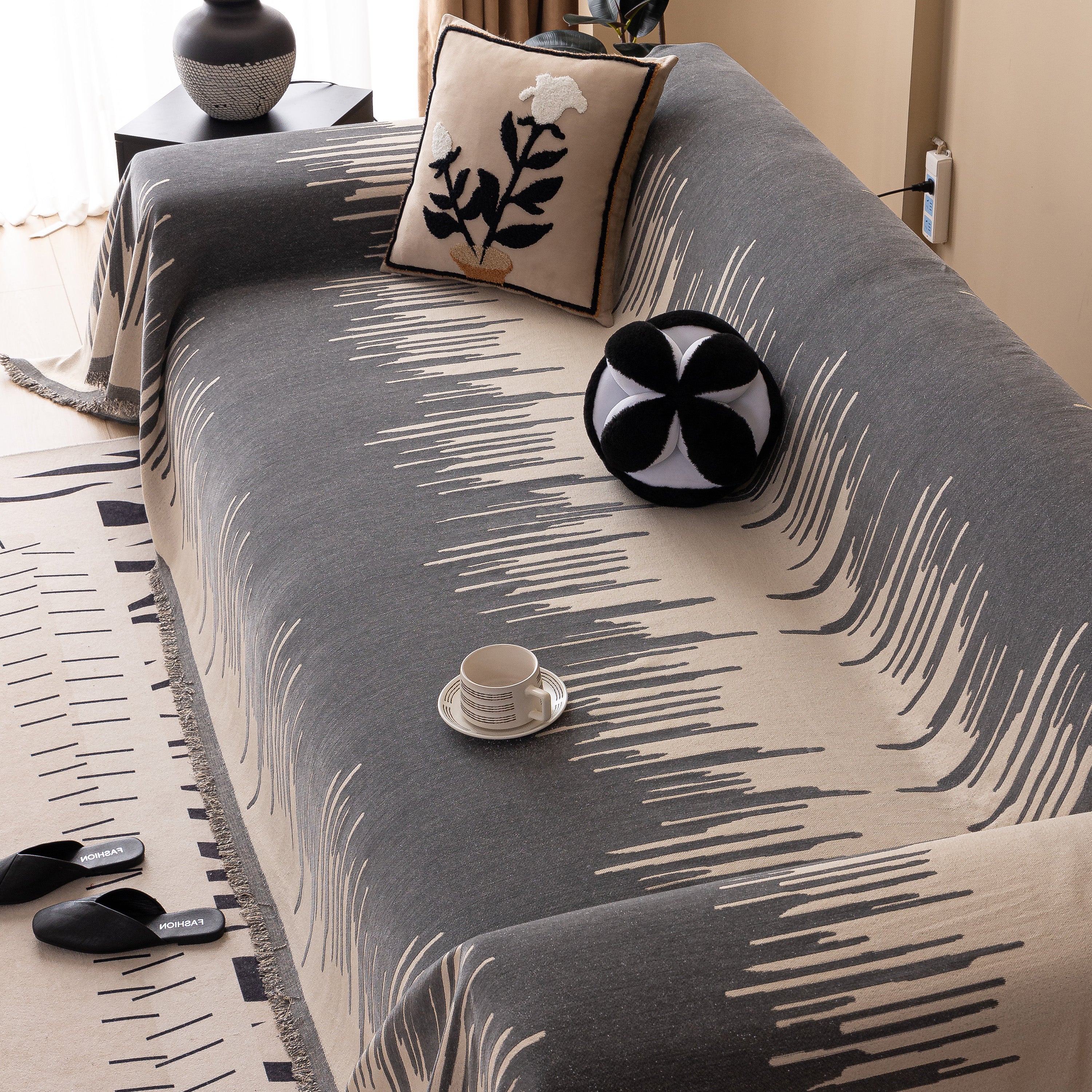 Luxury Throws for Sofas, Versatile Slipcovers & Sofa Covers for Couches and Chairs - Image 82