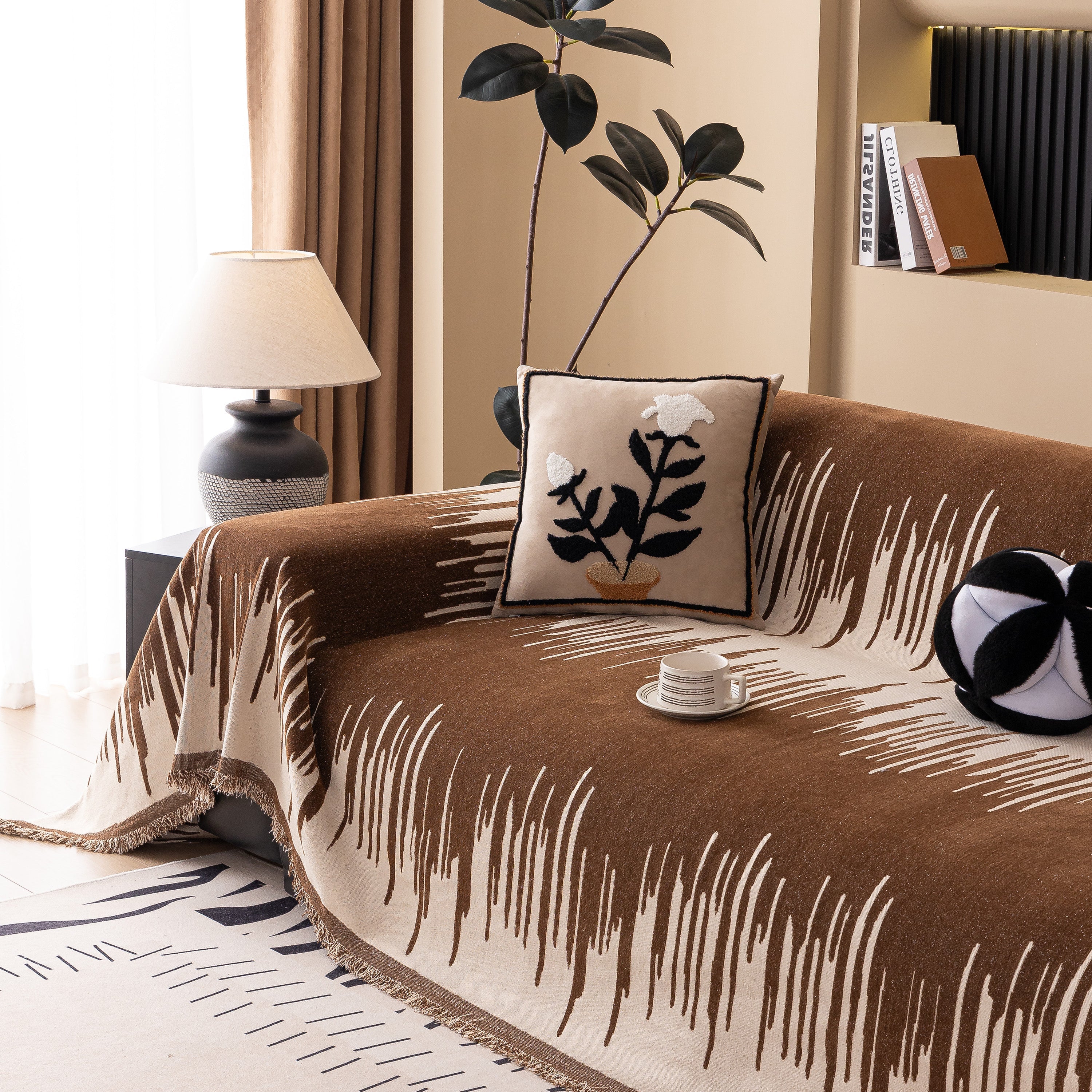 Luxury Throws for Sofas, Versatile Slipcovers & Sofa Covers for Couches and Chairs - Image 89