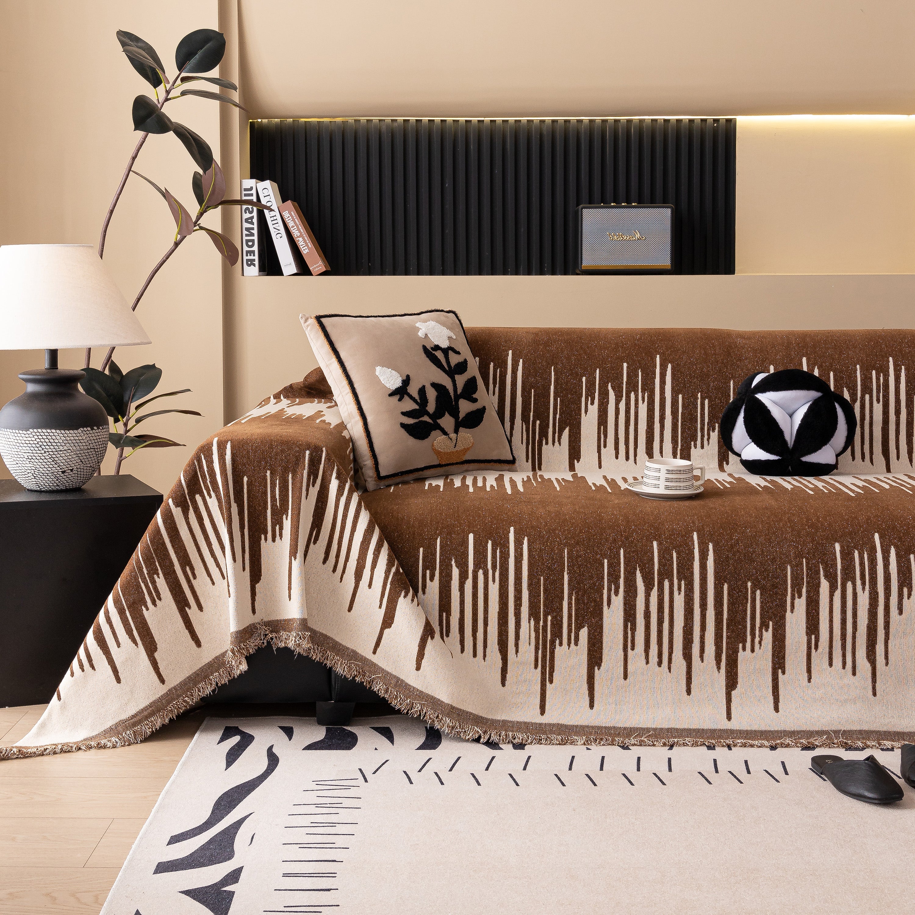 Luxury Throws for Sofas, Versatile Slipcovers & Sofa Covers for Couches and Chairs - Image 91