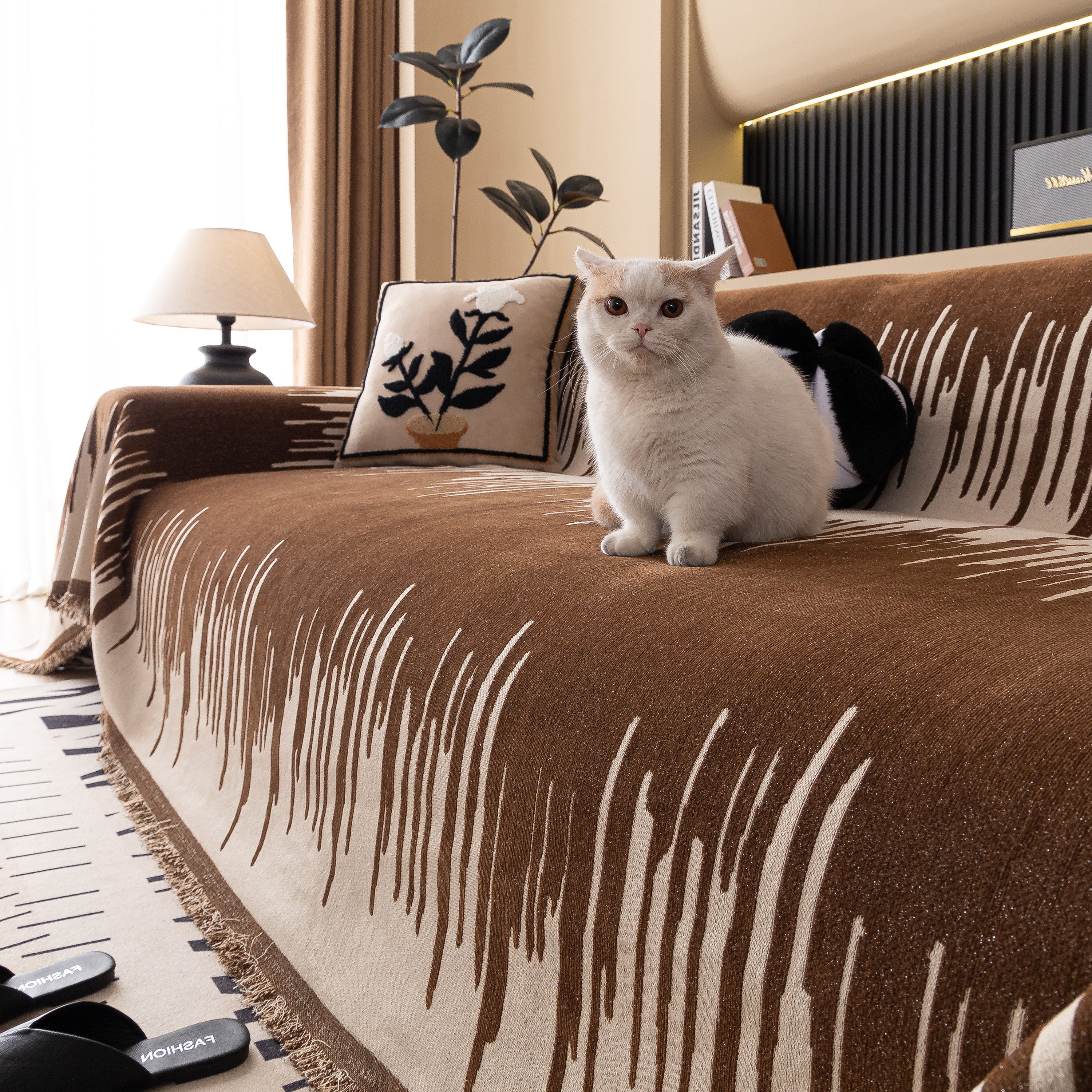Luxury Throws for Sofas, Versatile Slipcovers & Sofa Covers for Couches and Chairs - Image 94