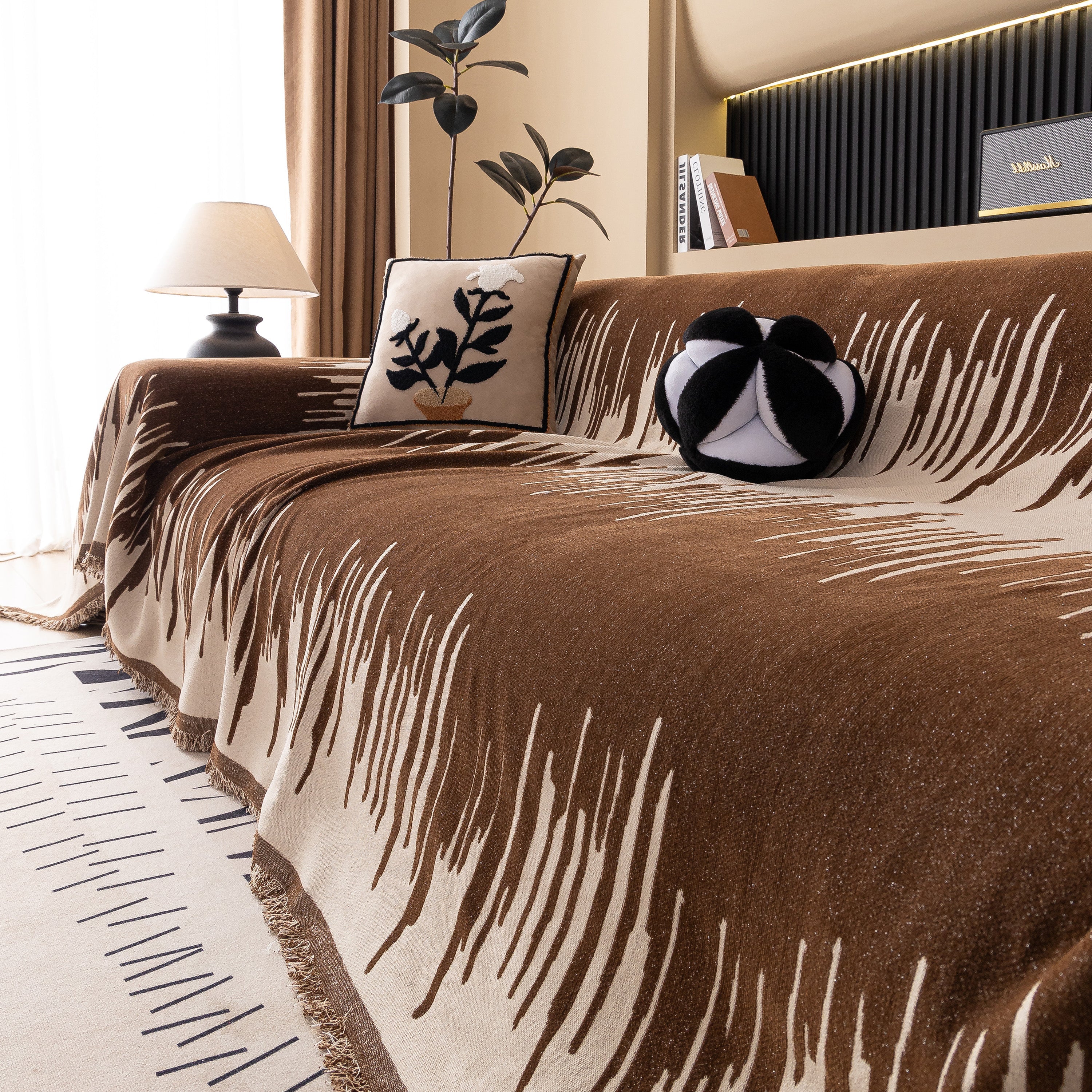Luxury Throws for Sofas, Versatile Slipcovers & Sofa Covers for Couches and Chairs - Image 96
