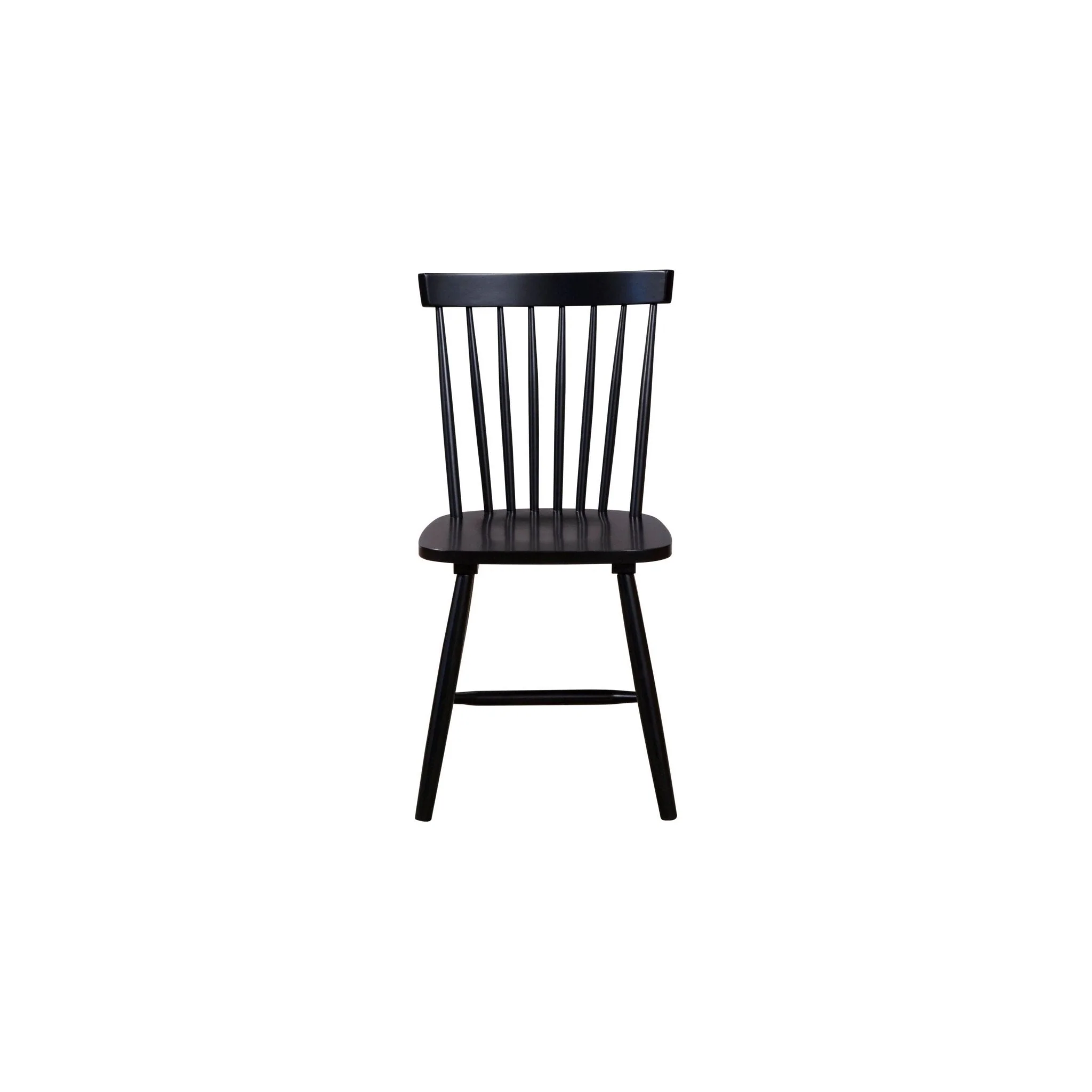 Lyra Set of 2 Windsor Chairs, Black - Image 3