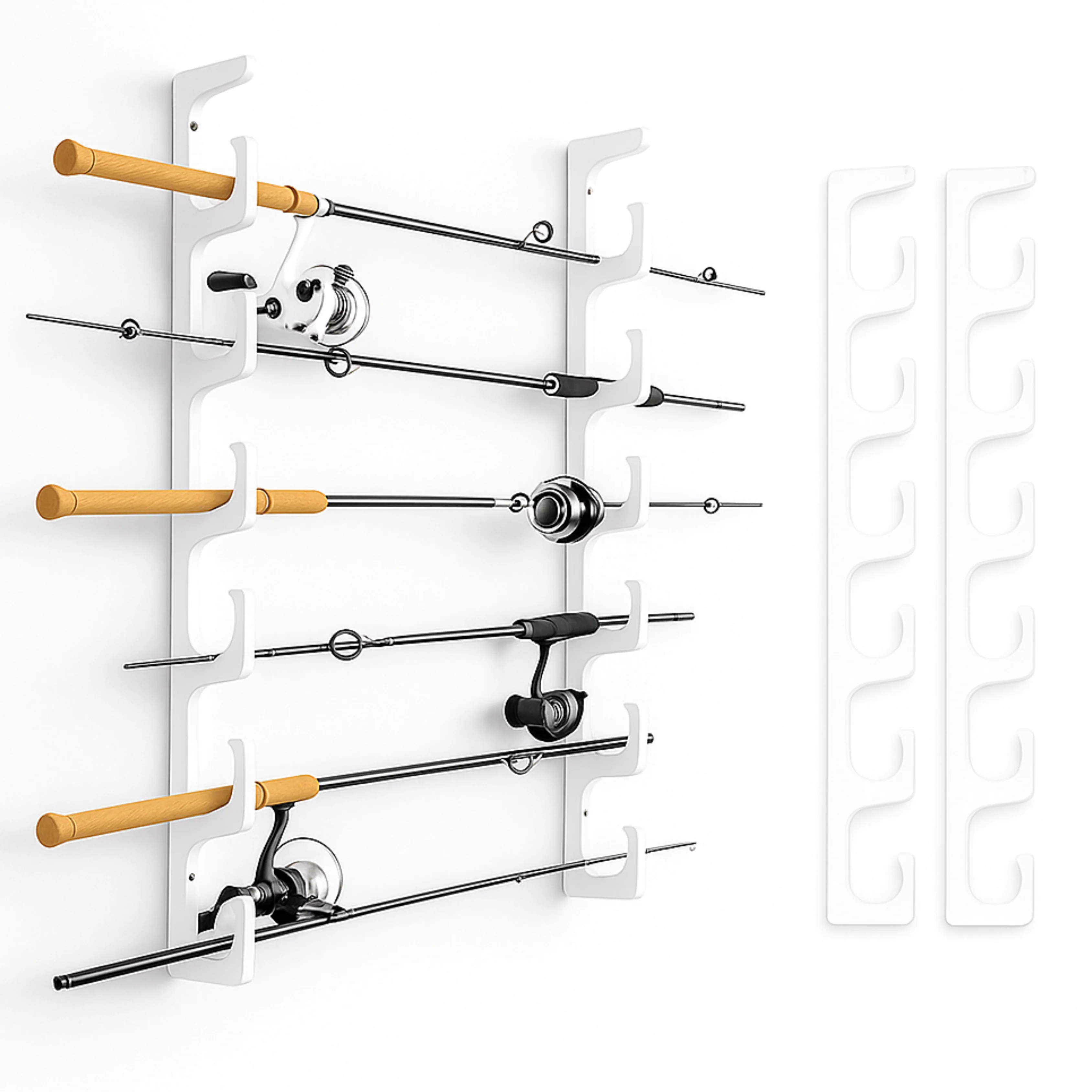 Made in the USA Fishing Rod Rack | Wall or Ceiling Mounted - Image 27