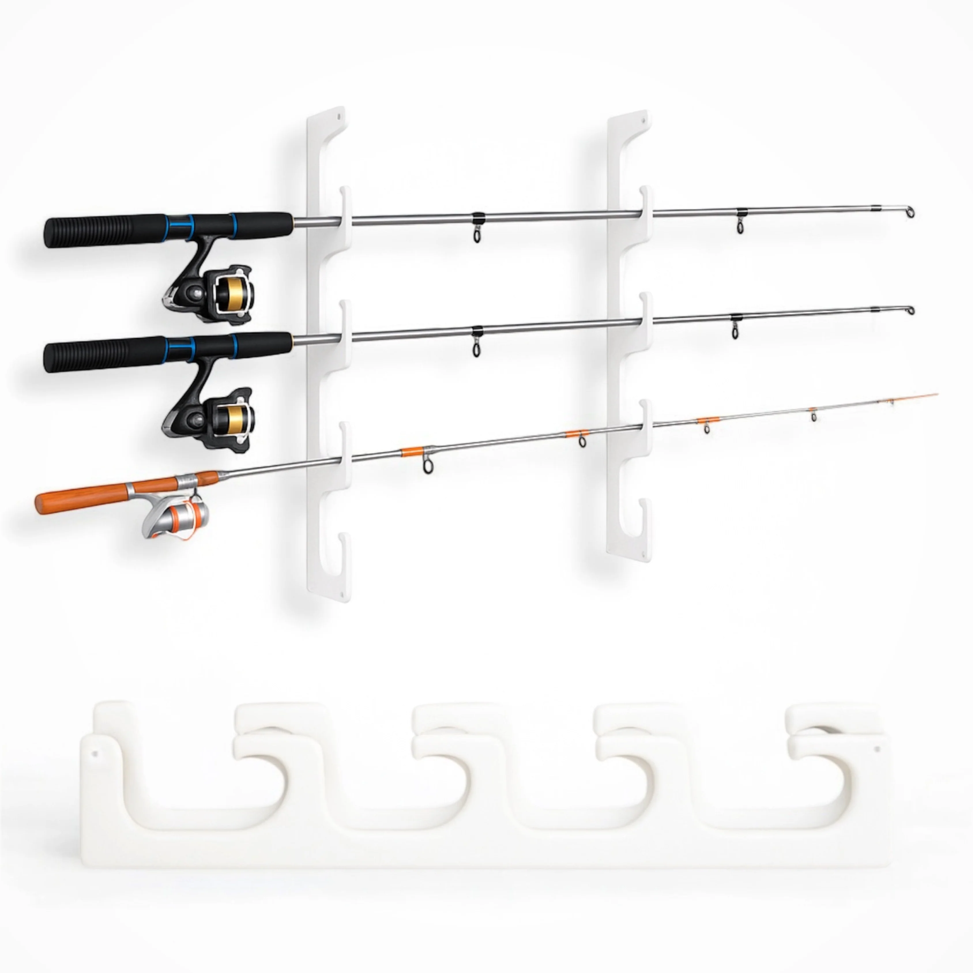 Made in the USA Fishing Rod Rack | Wall or Ceiling Mounted - Image 28
