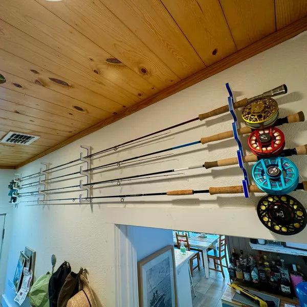 Made in the USA Premium Fishing Rod Racks | Wall or Ceiling or Boat Mounted - Image 10