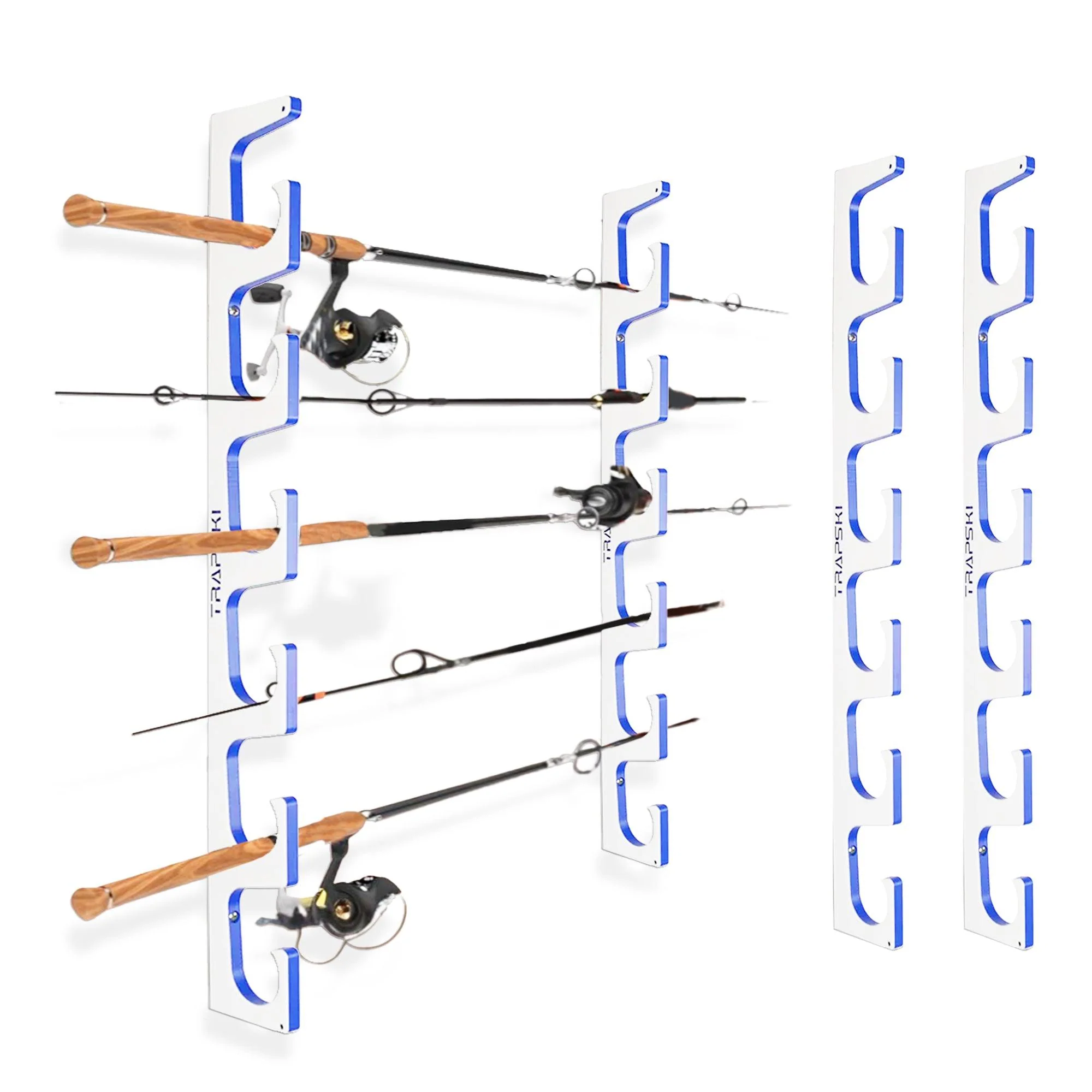 Made in the USA Premium Fishing Rod Racks | Wall or Ceiling or Boat Mounted - Image 26