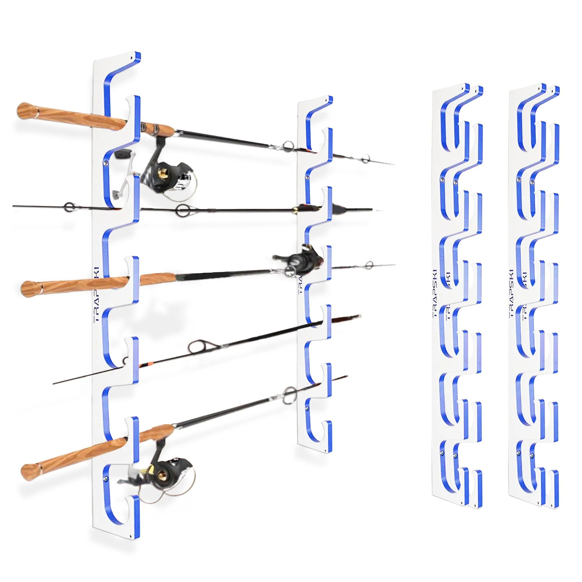 Made in the USA Premium Fishing Rod Racks | Wall or Ceiling or Boat Mounted - Image 27