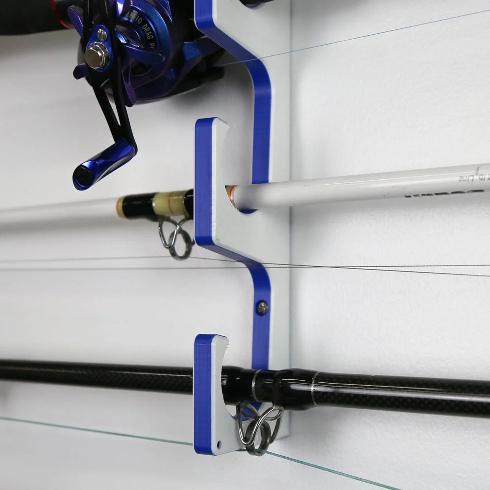 Made in the USA Premium Fishing Rod Racks | Wall or Ceiling or Boat Mounted - Image 7