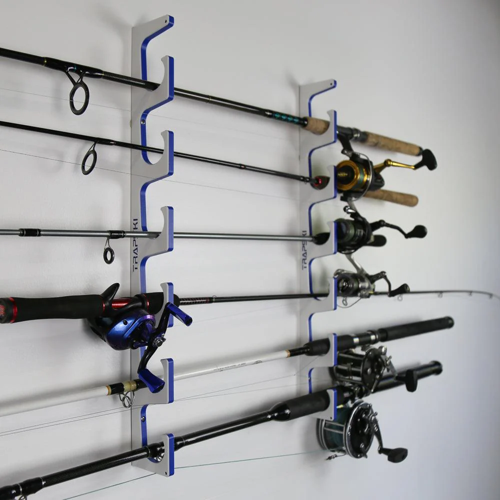 Made in the USA Premium Fishing Rod Racks | Wall or Ceiling or Boat Mounted - Image 9