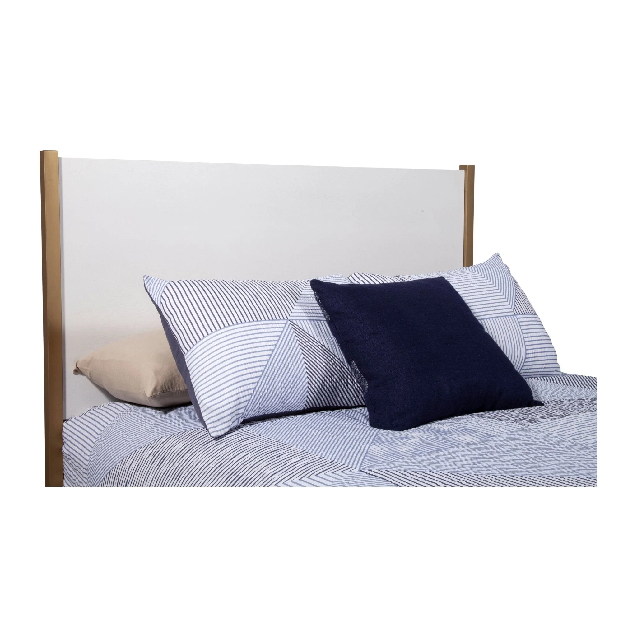 Madelyn Upholstered Panel Bed, Neutral White - Image 4