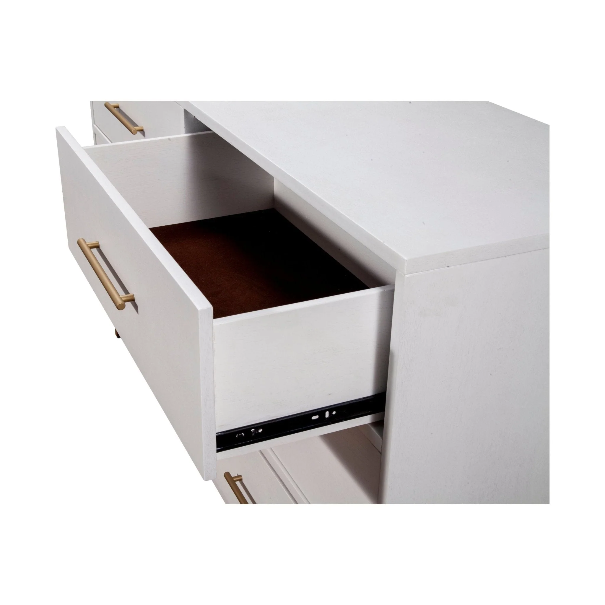 Madelyn Six Drawer Dresser, White - Image 5