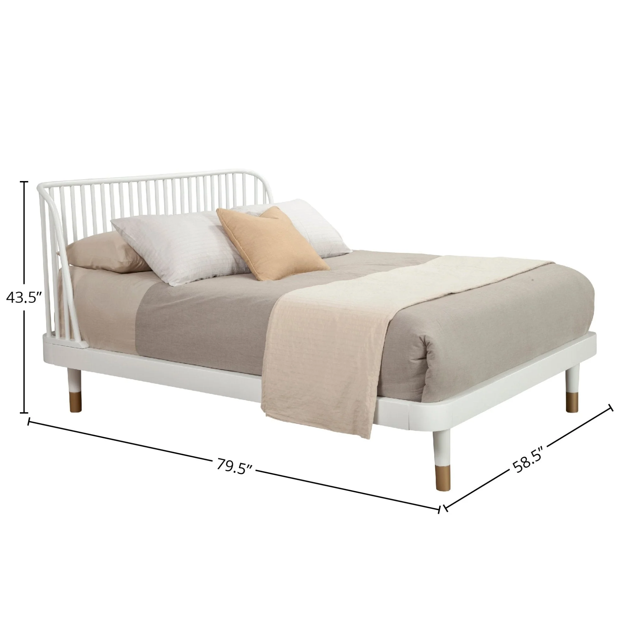 Madelyn Slat Back Platform Bed - Image 11