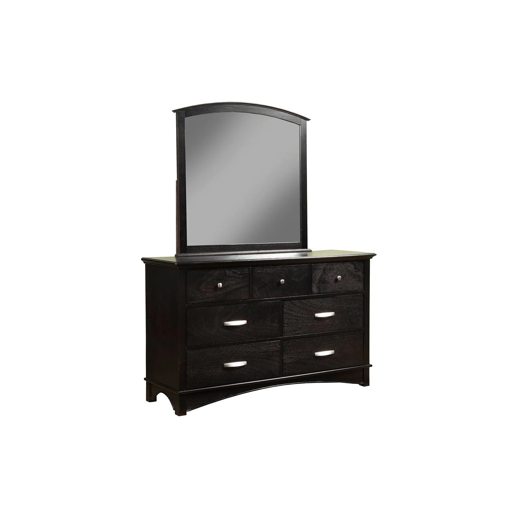 Madison Mirror, Dark Espresso - Image 3