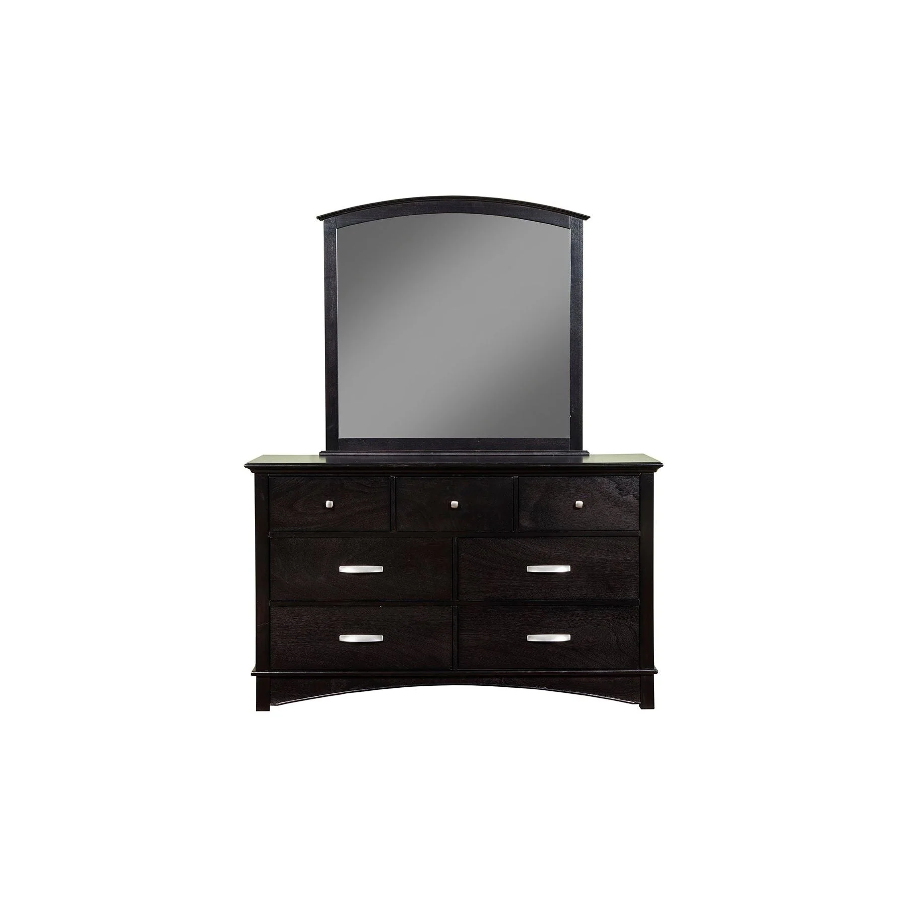 Madison Mirror, Dark Espresso - Image 4