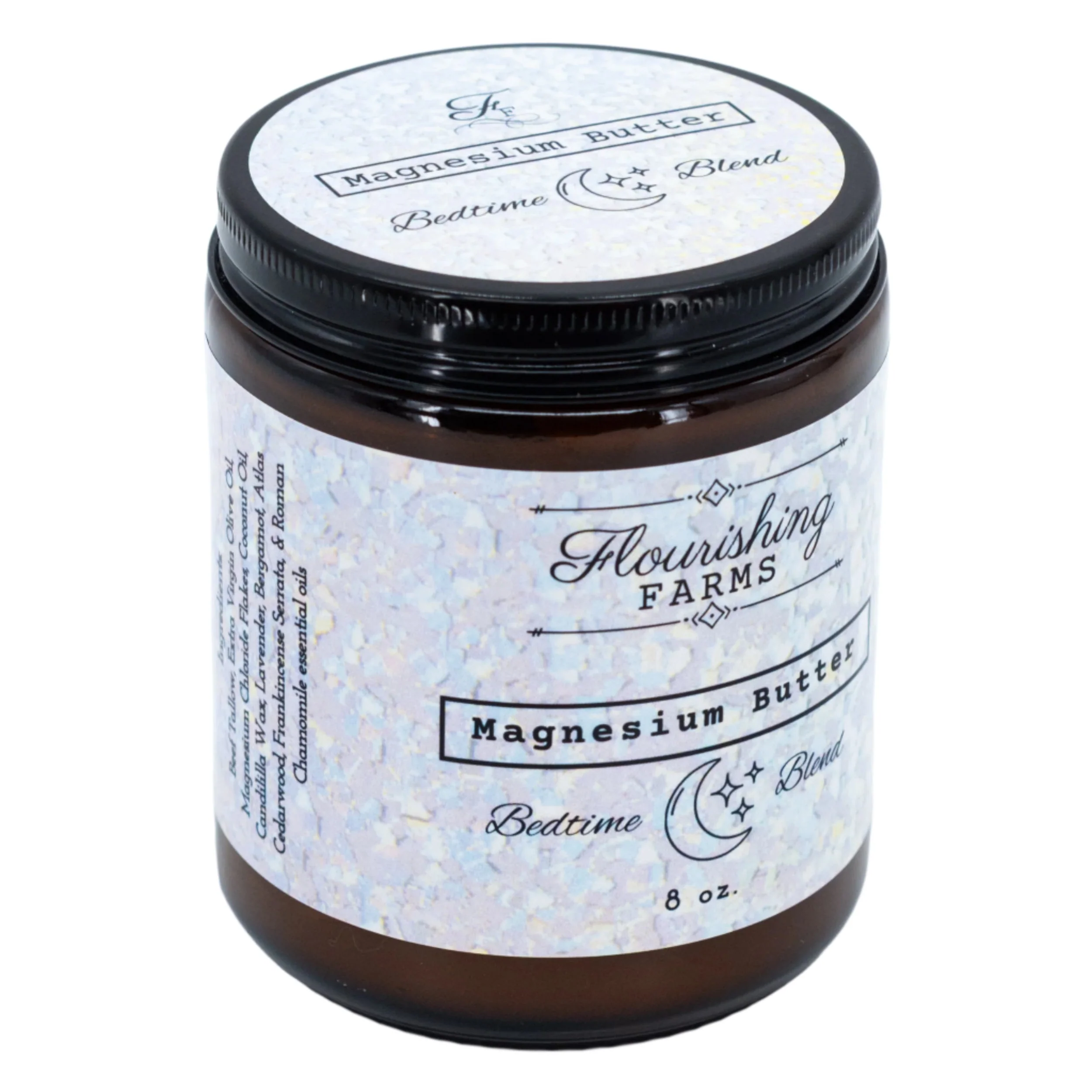 Magnesium Tallow Butter | Bedtime Blend | 8 oz | Flourishing Farms - Image 2