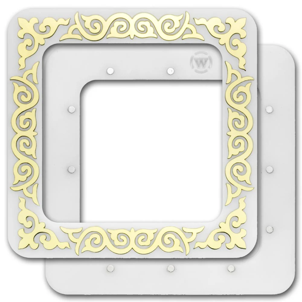 Magnetic Embroidery Frame (10 x 10 cm inner size) FLMP-035 - Image 4