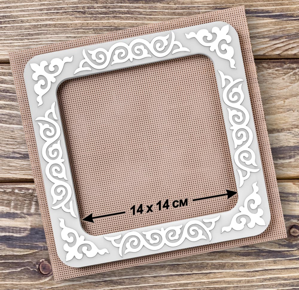 Magnetic Embroidery Frame (14x14 cm inner size) FLMP-038