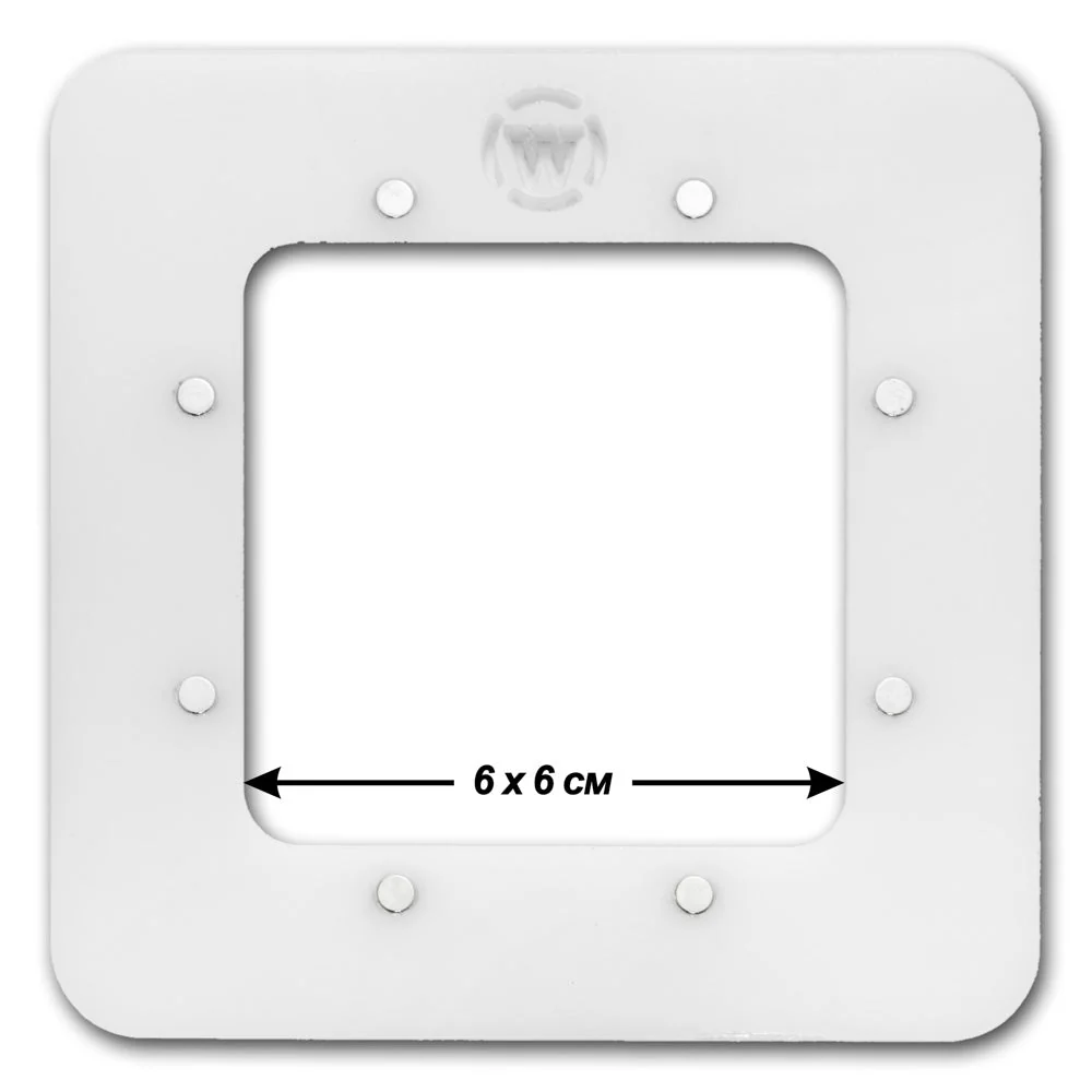 Magnetic Embroidery Frame (6 x 6 cm inner size) FLMP-036 - Image 3