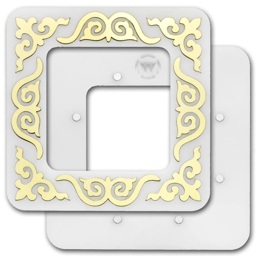 Magnetic Embroidery Frame (6 x 6 cm inner size) FLMP-036 - Image 4