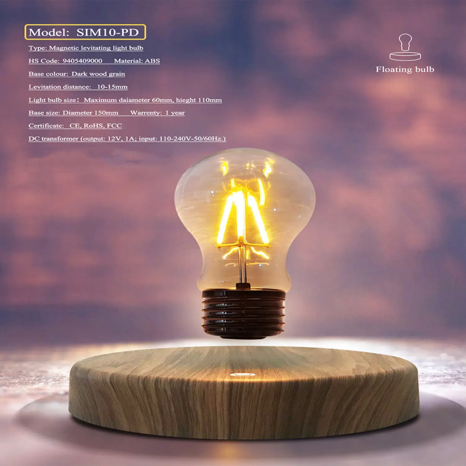 Magnetic Levitation Bulb Table Lamps for Living Room Ambiance - Image 7