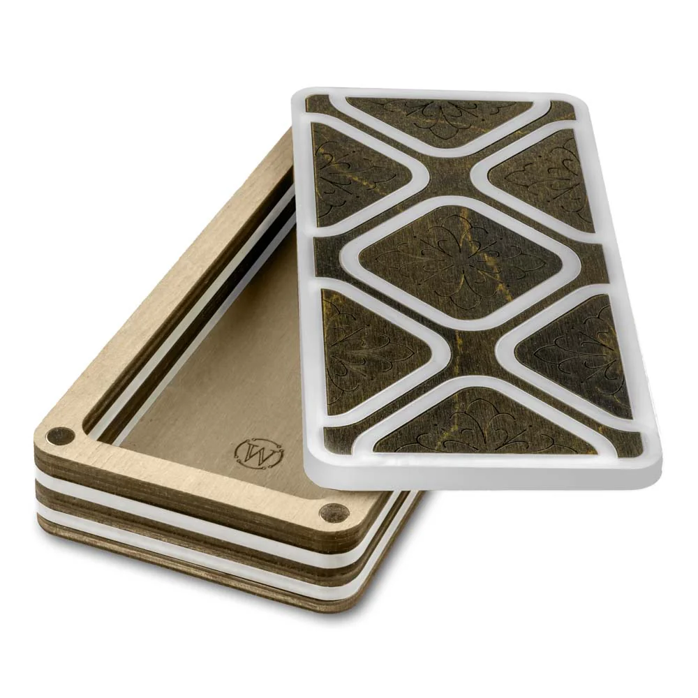 Magnetic Needle Case Large – “Dark Stone Geometry” FLZB(N)-183 - Image 4