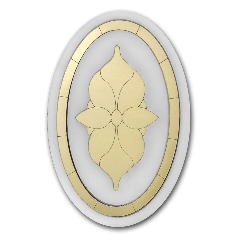 Magnetic Needle Case Oval – “Golden Glow” FLZB(N)-190 - Image 3