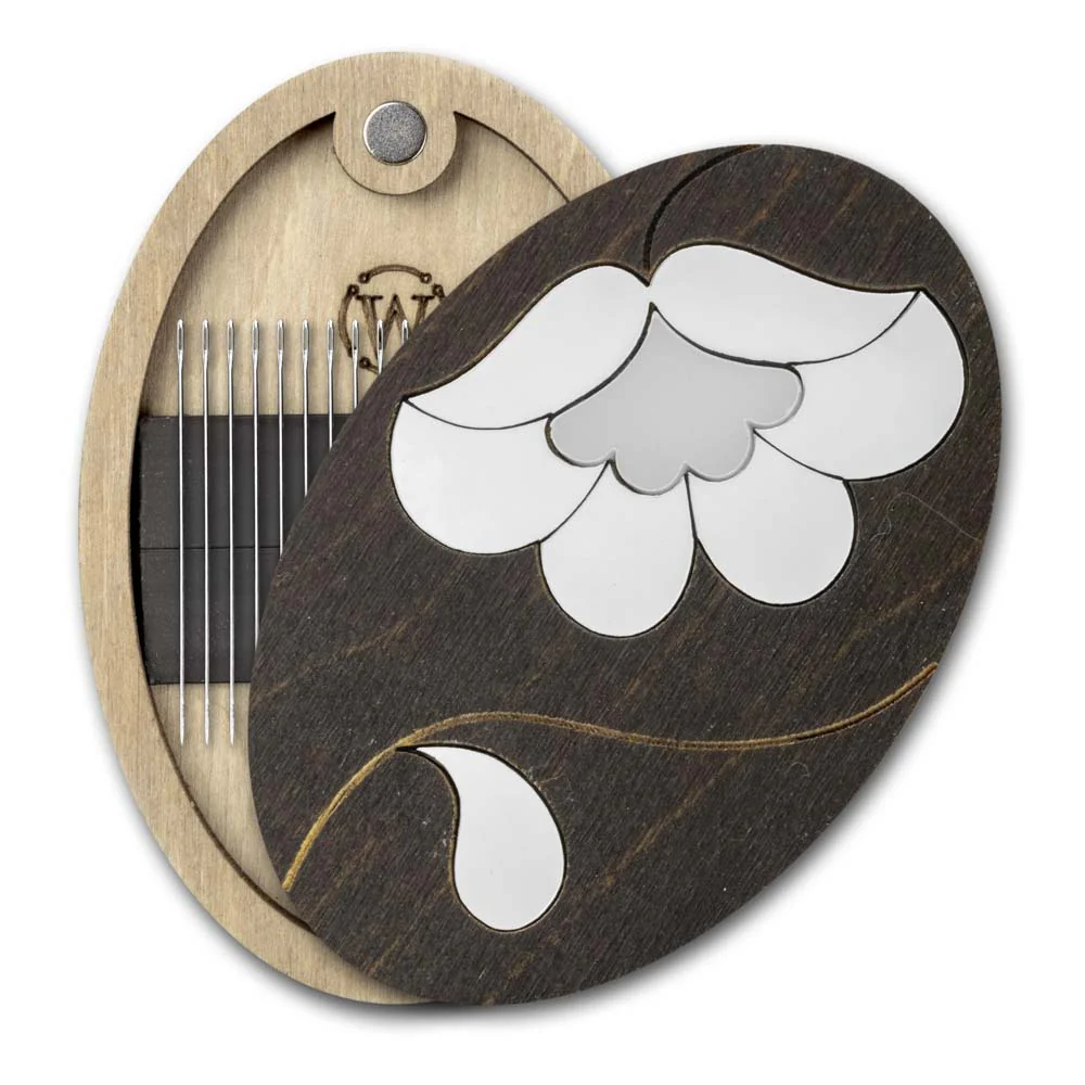 Magnetic Needle Case Large – “Dark Stone Geometry” FLZB(N)-188 - Image 2
