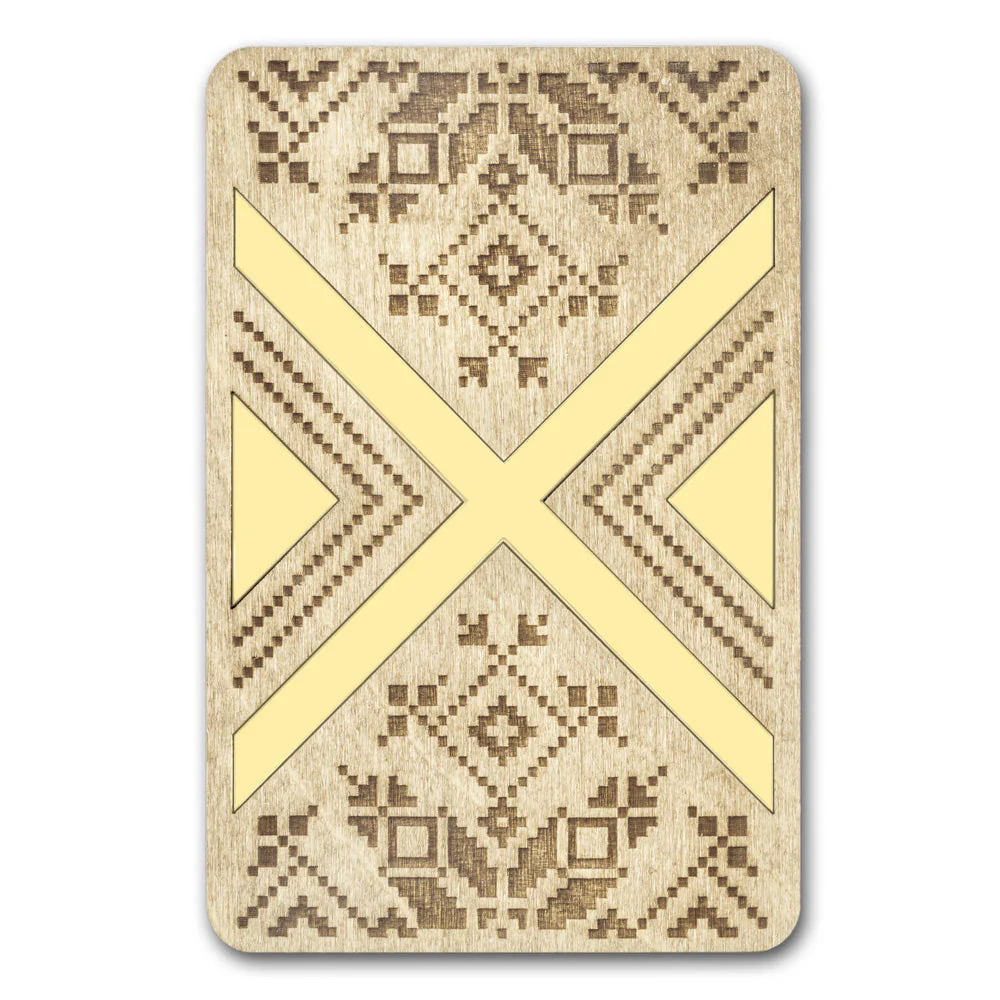 Magnetic Needle Case Rectangular – “Ethnic Pattern” FLZB(N)-194 - Image 3