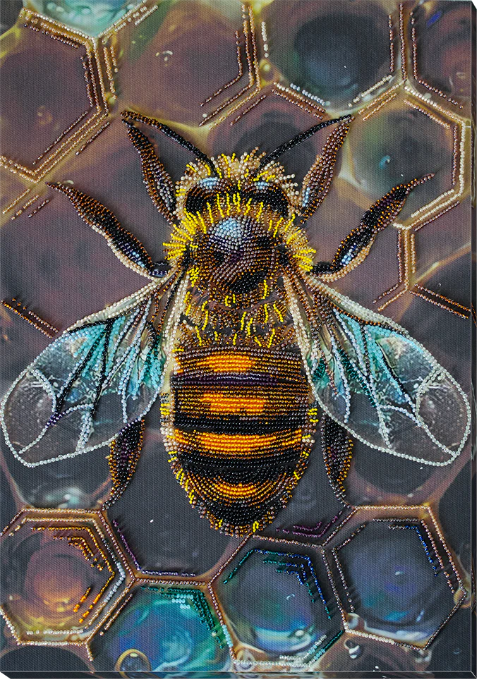 Main Bead Embroidery Kit - Honey motif AB-950