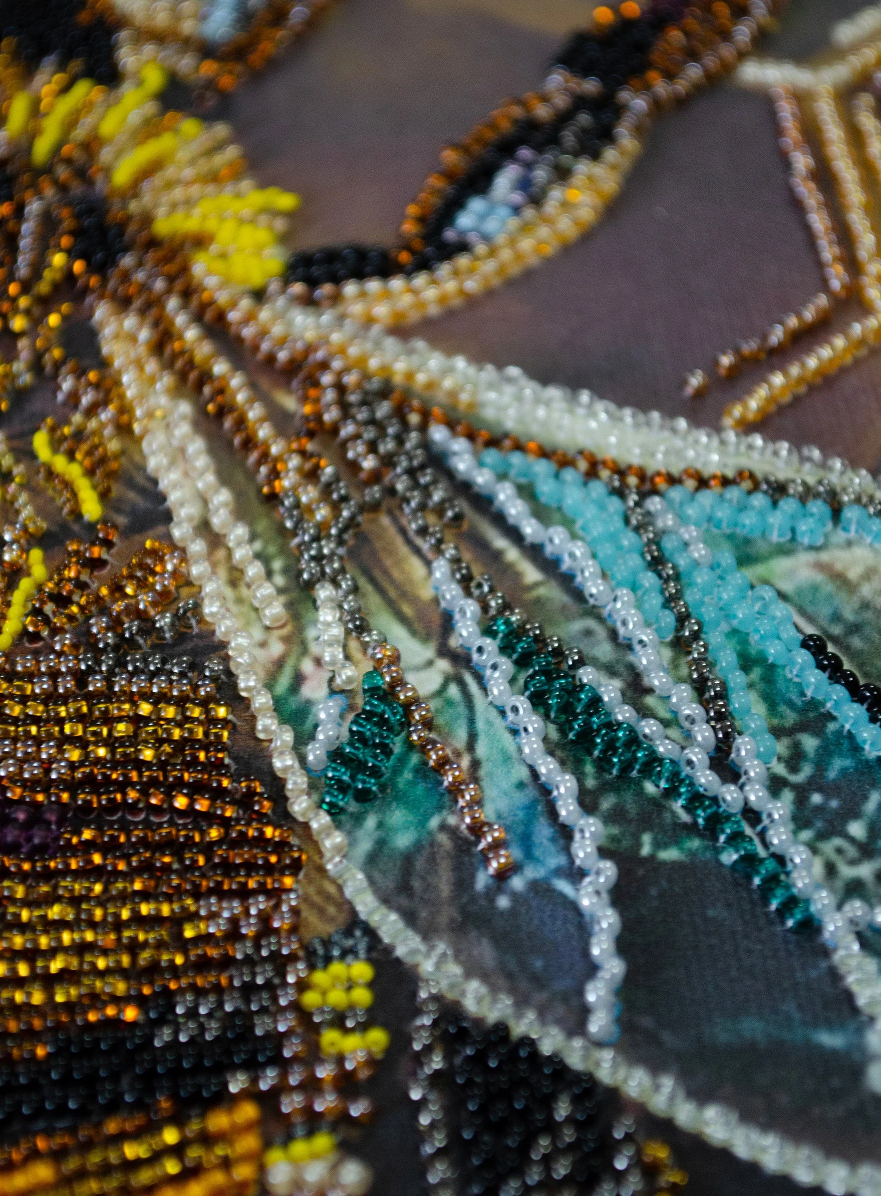 Main Bead Embroidery Kit - Honey motif AB-950 - Image 4